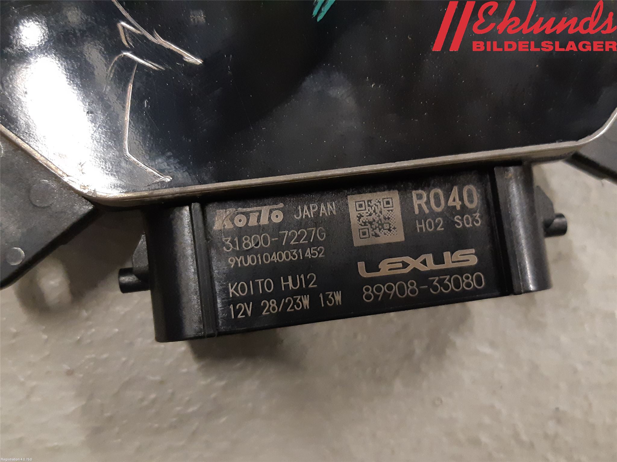 Lexus ES 250/300/330 Styrenhet Strålkastare