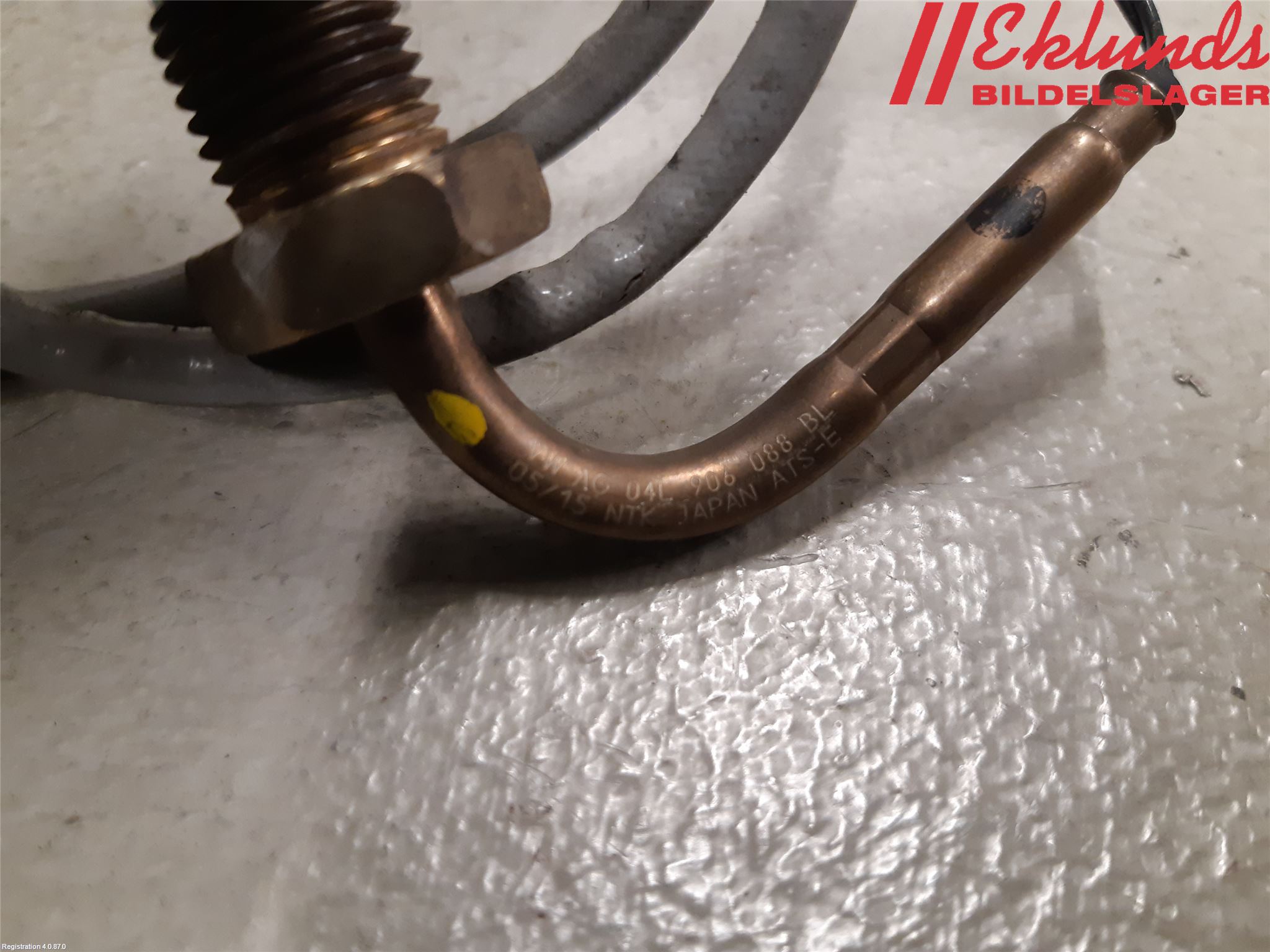 Volkswagen VW PASSAT 15-19 Givare Temp-Tryck Avgas