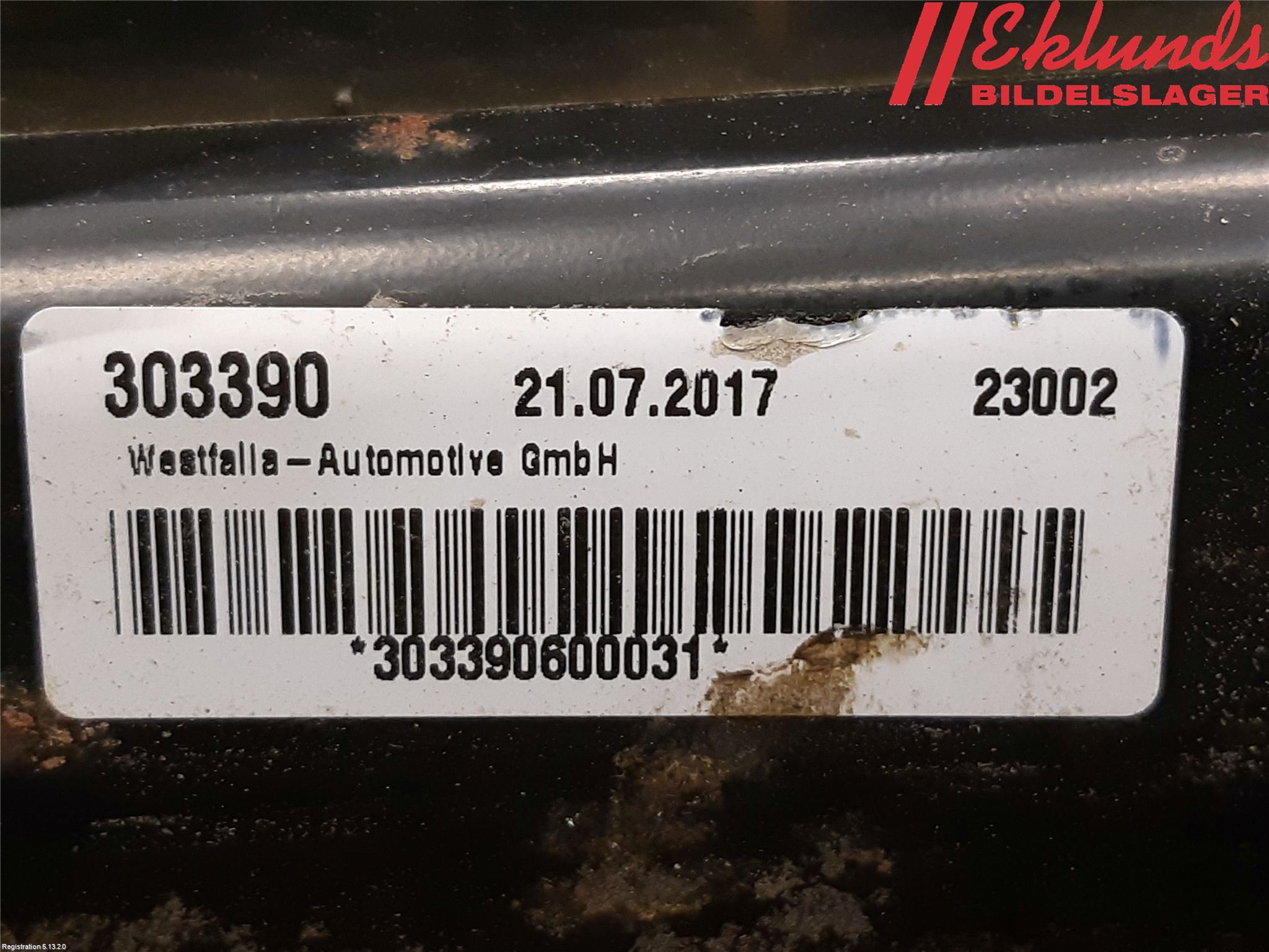 BMW 5 G30/G31/F90 17-23 Dragkrok