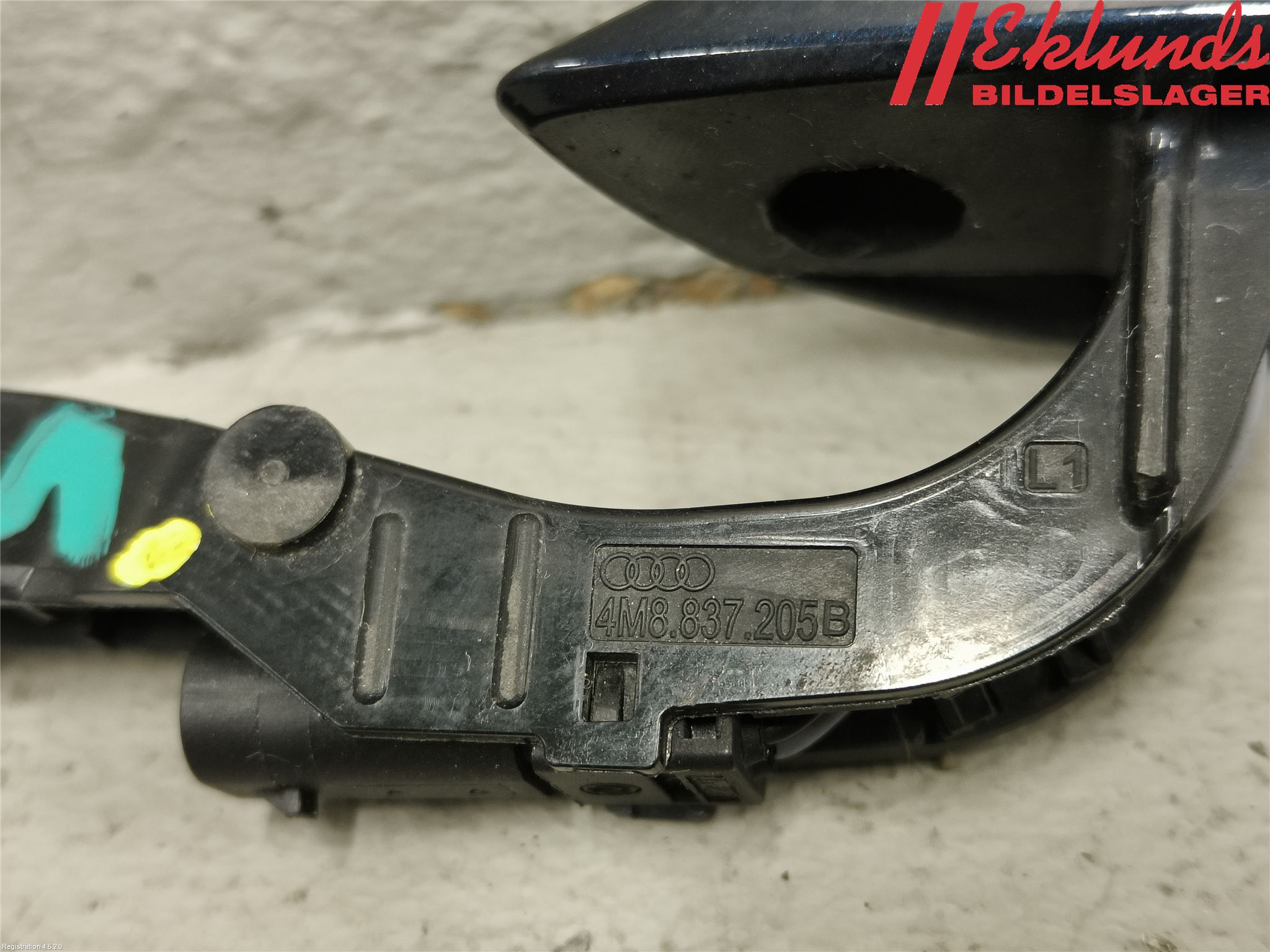 Audi A6 F2/C8 19- Dörrhandtag Yttre Vä