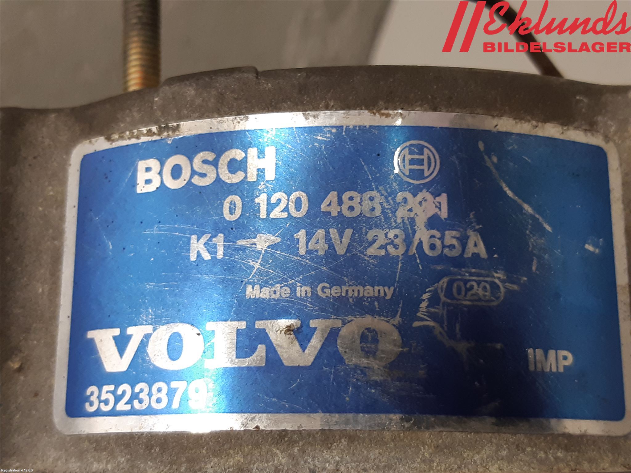 Volvo 740 88-92 Generator