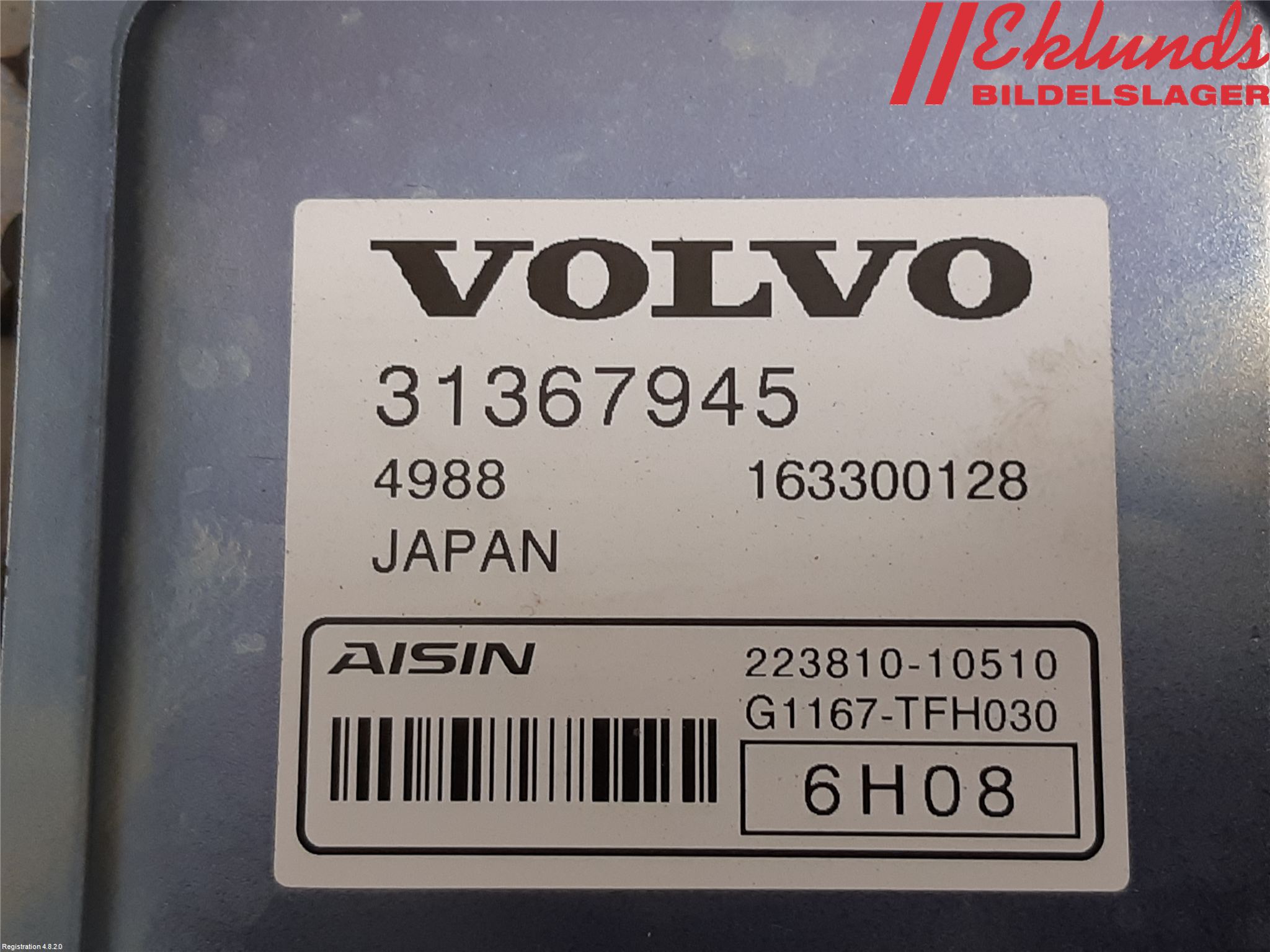 Volvo XC90/RECHARGE 16- Styrenhet Växellåda