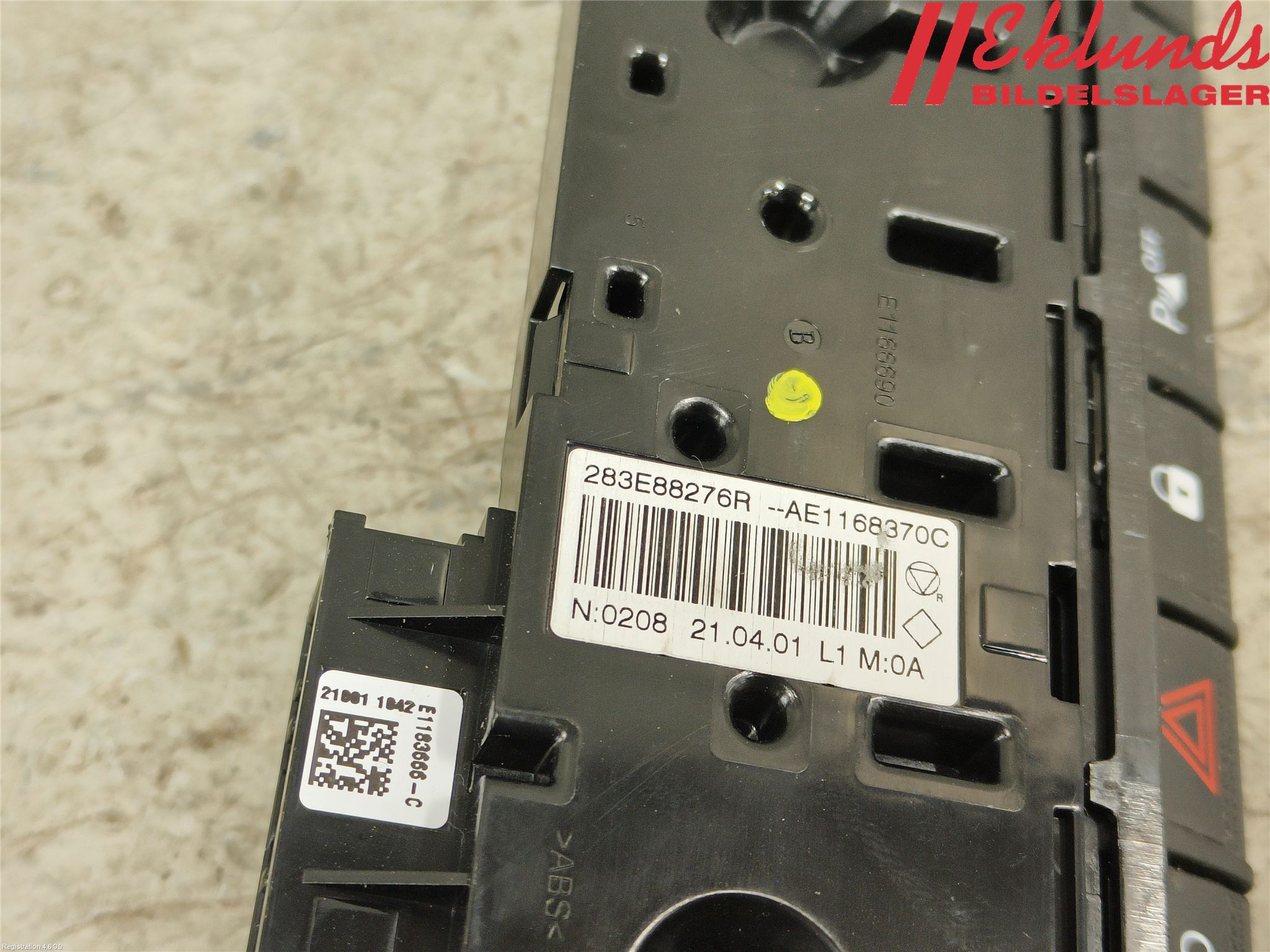 Renault EXPRESS 21- Strömställare Stolvärme