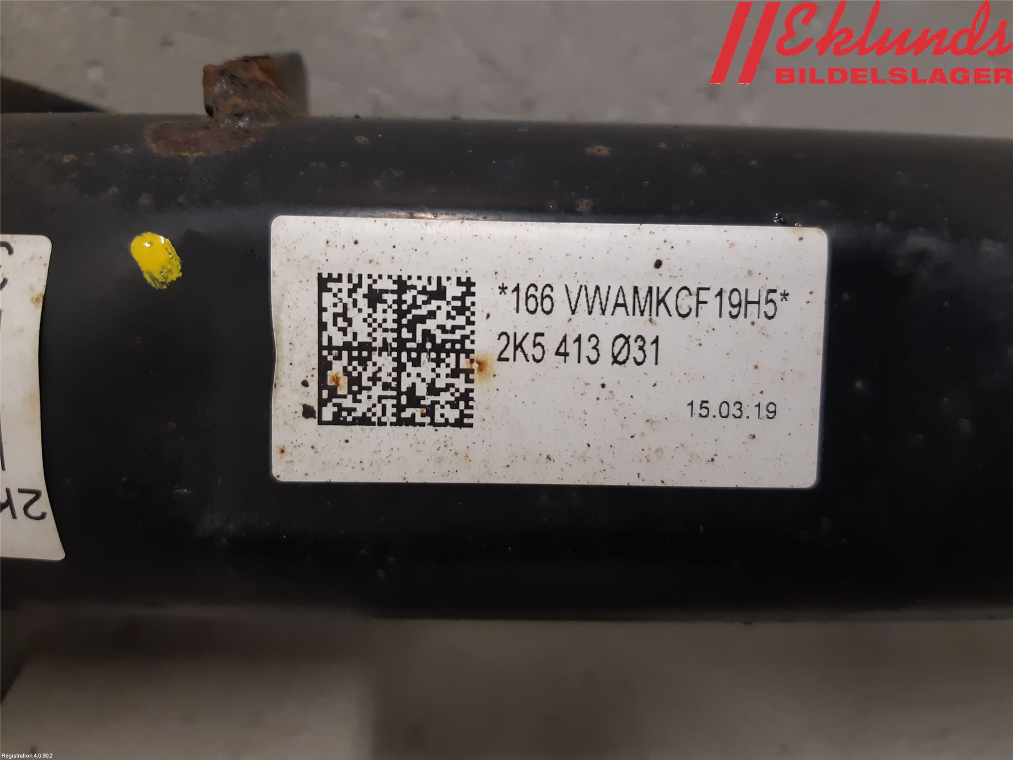 Volkswagen VW CADDY 16-20 Fjäderben Fram Vänster
