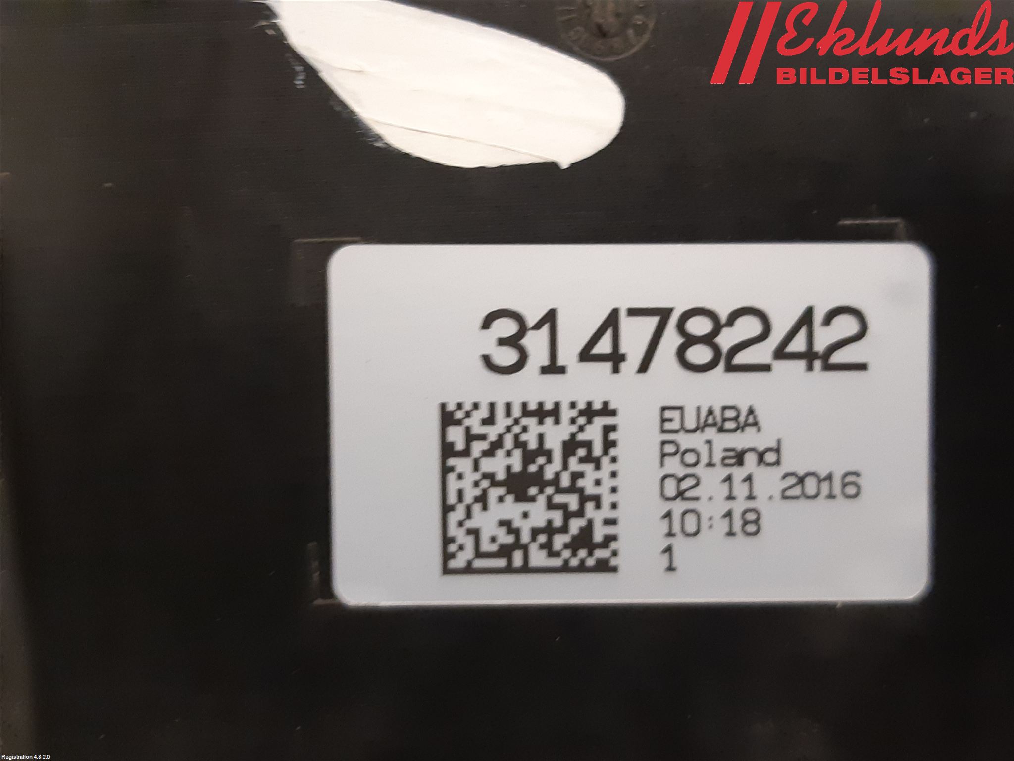 Volvo XC90/RECHARGE 16- Bränsle Kolkanister