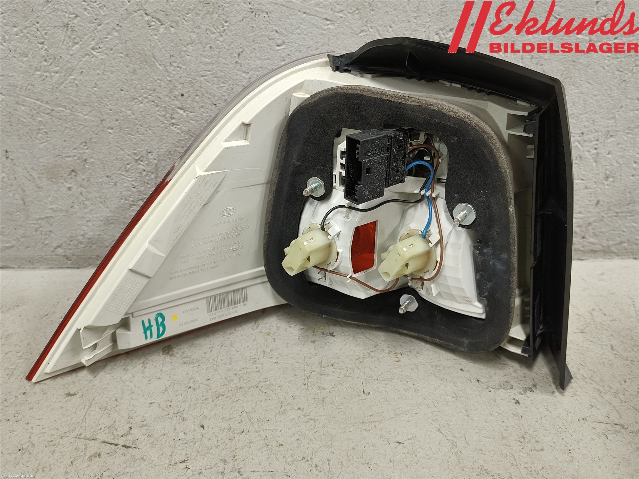 BMW 5 E60/61 Sed/Tou 02-10 Bakljus Höger