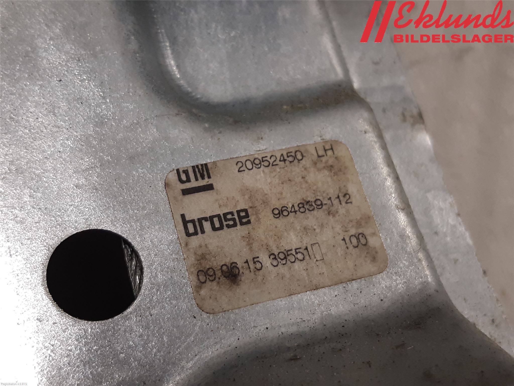 Opel INSIGNIA 09-16 Fönsterhiss El Kompl