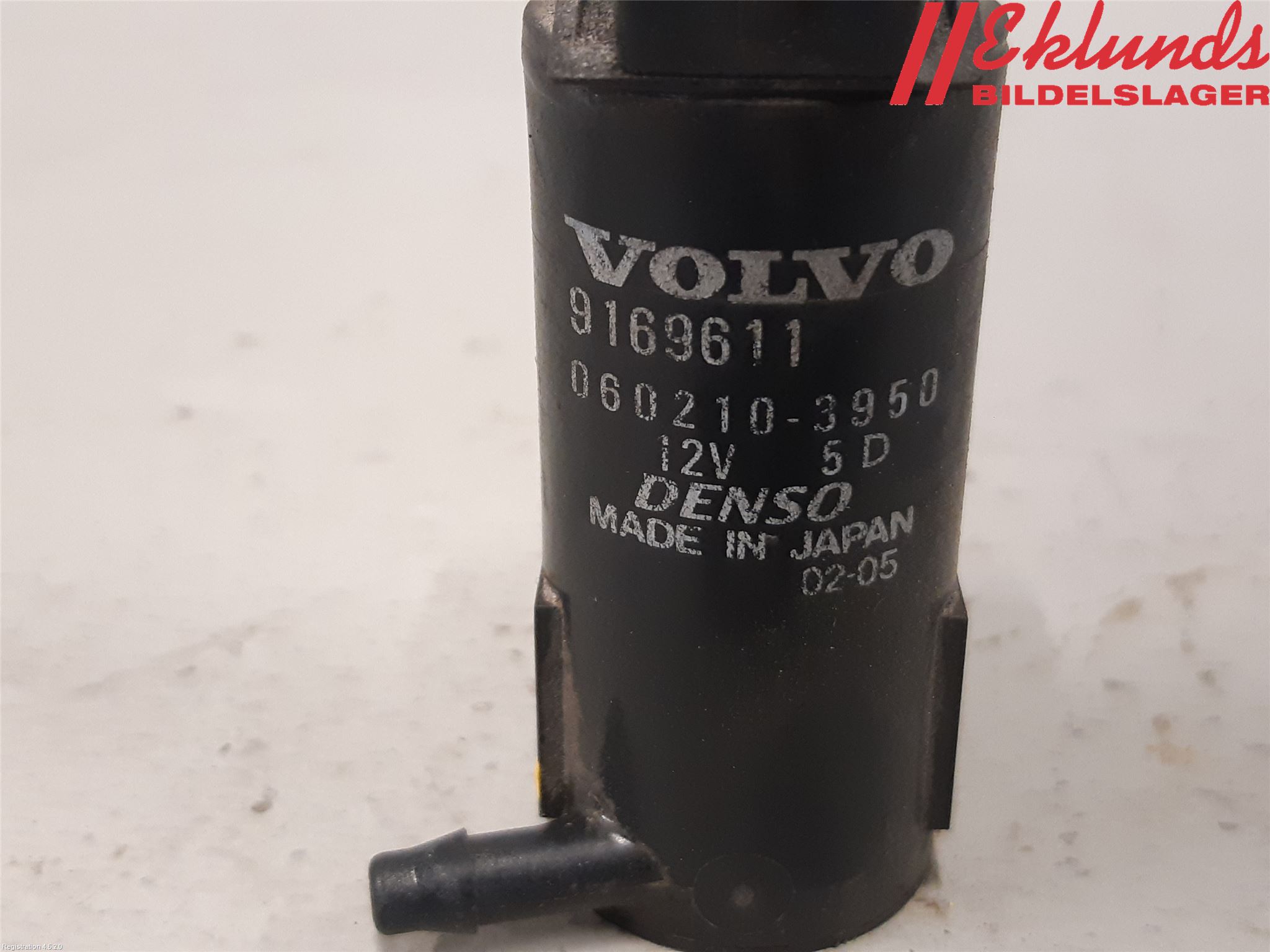 Volvo V70 00-04 Spolarpump Vindruta