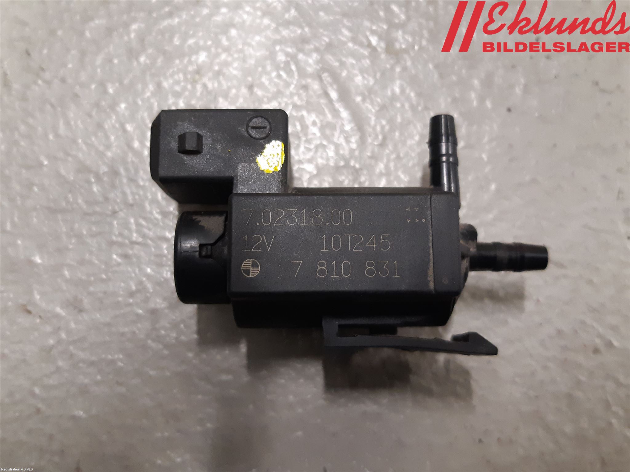 BMW 3 E90/91 SED/TOU 05-12 Vakuumventil