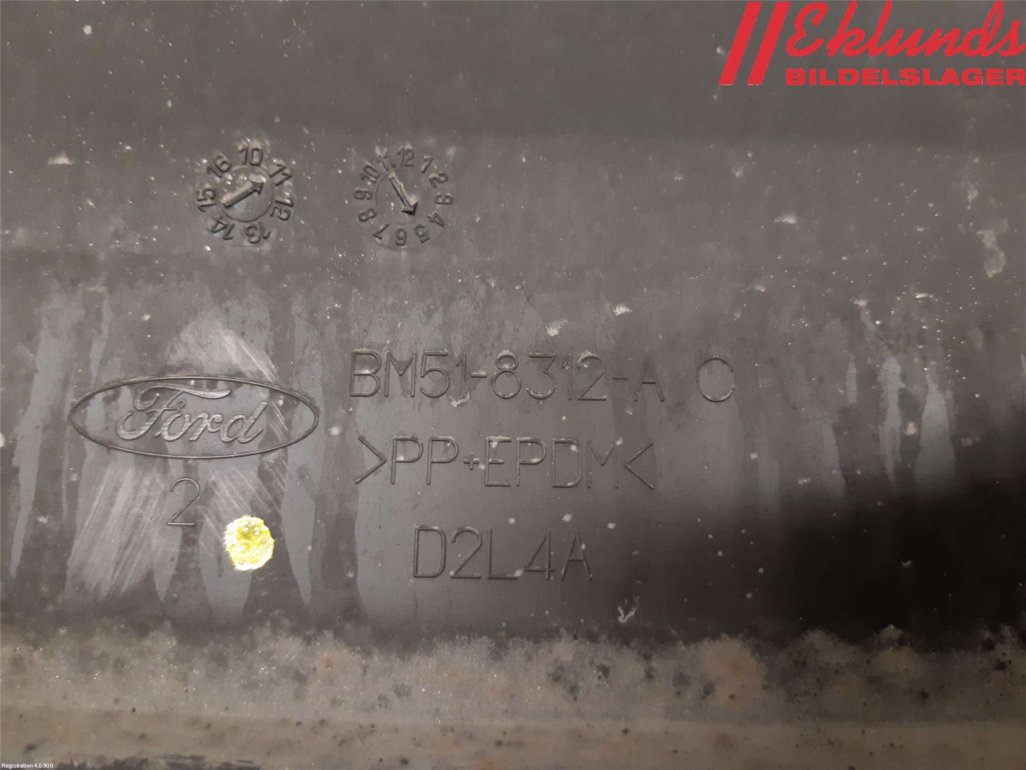 Ford FOCUS 11-14 Deflektor Plåt-Plast Kylning