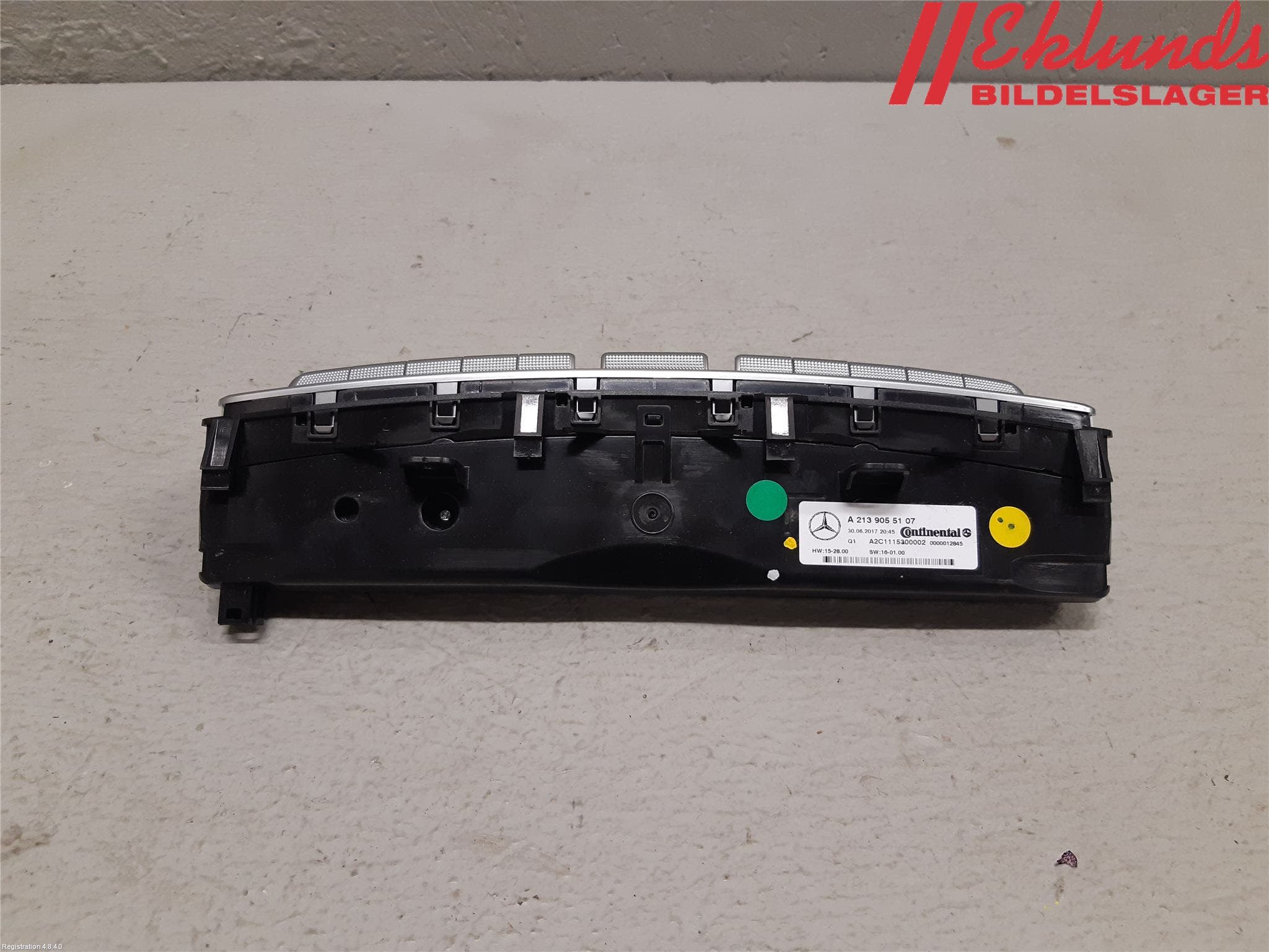 Mercedes-Benz MB E-KLASS (W213) 16-23 Ac Styrenhet Ac Manöveren