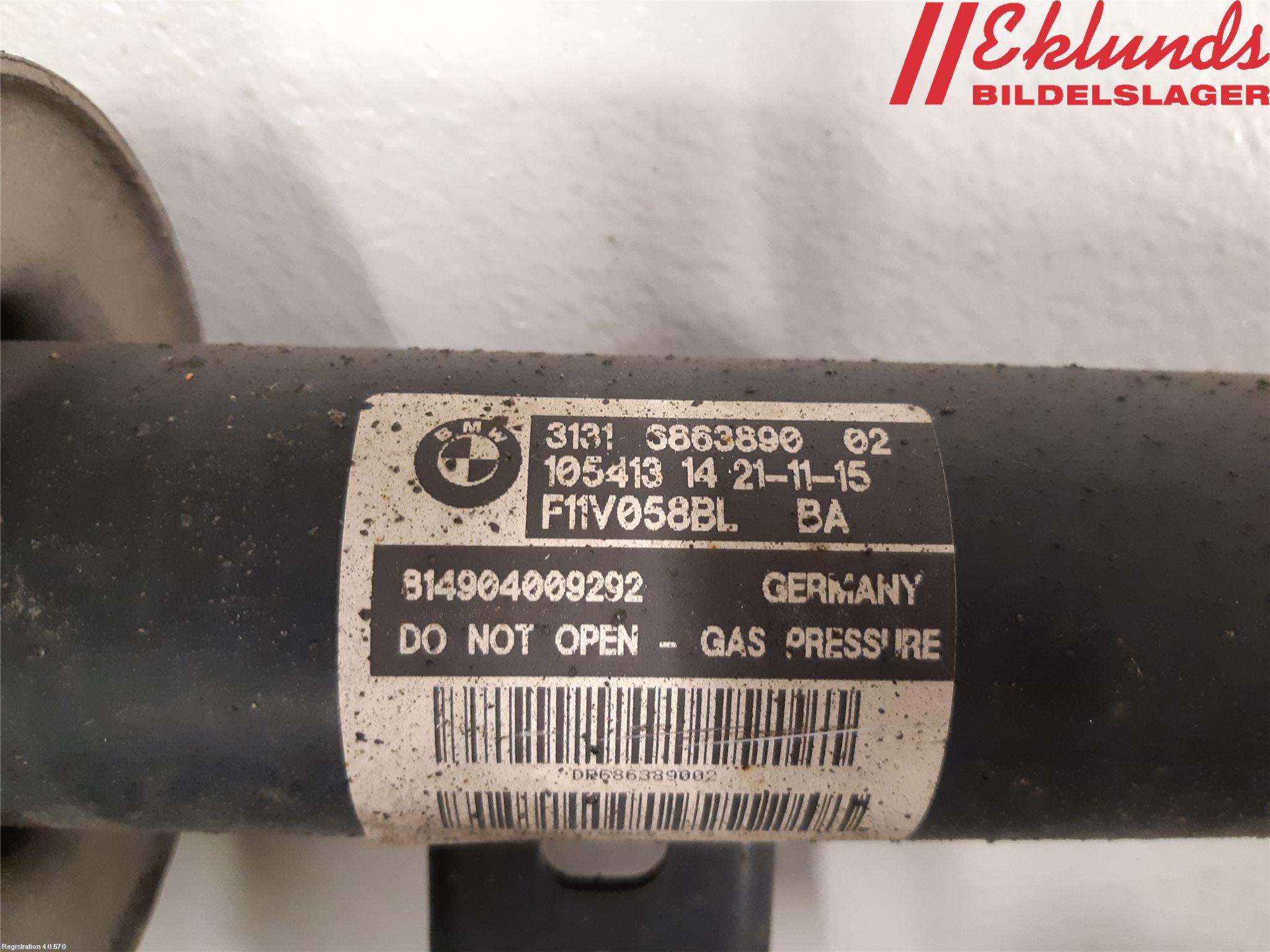 BMW 5 F10/F11/F18 09-17 Fjäderben Fram Höger