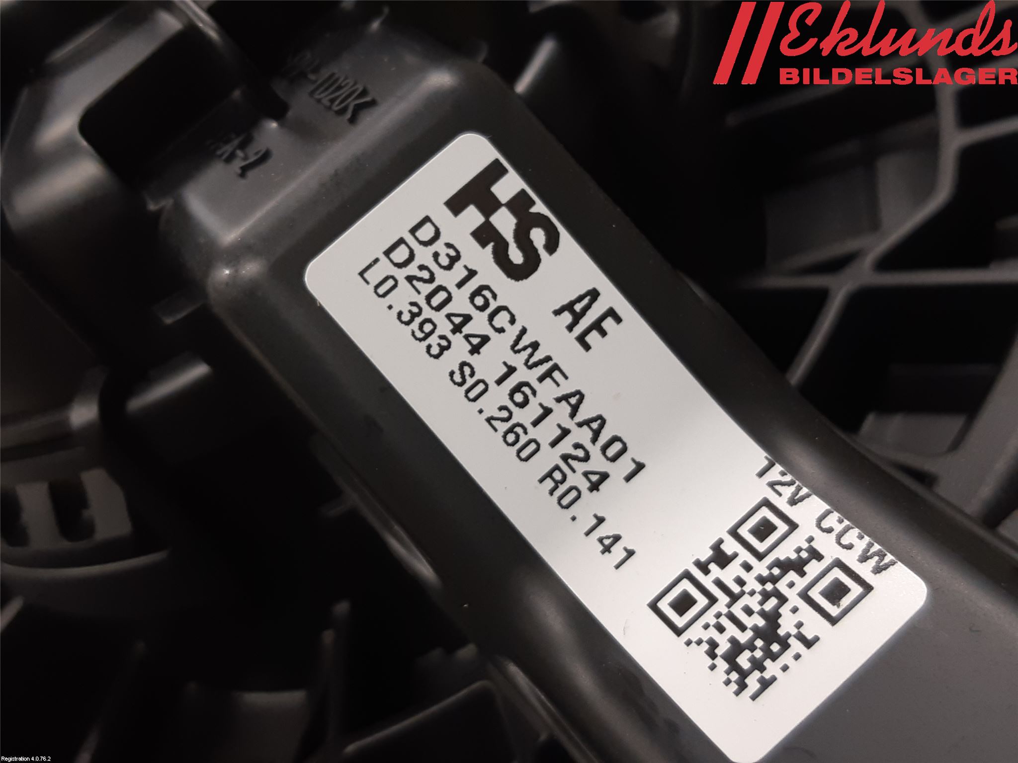 Kia NIRO (DE) 17-22 Ac Värmefläkt