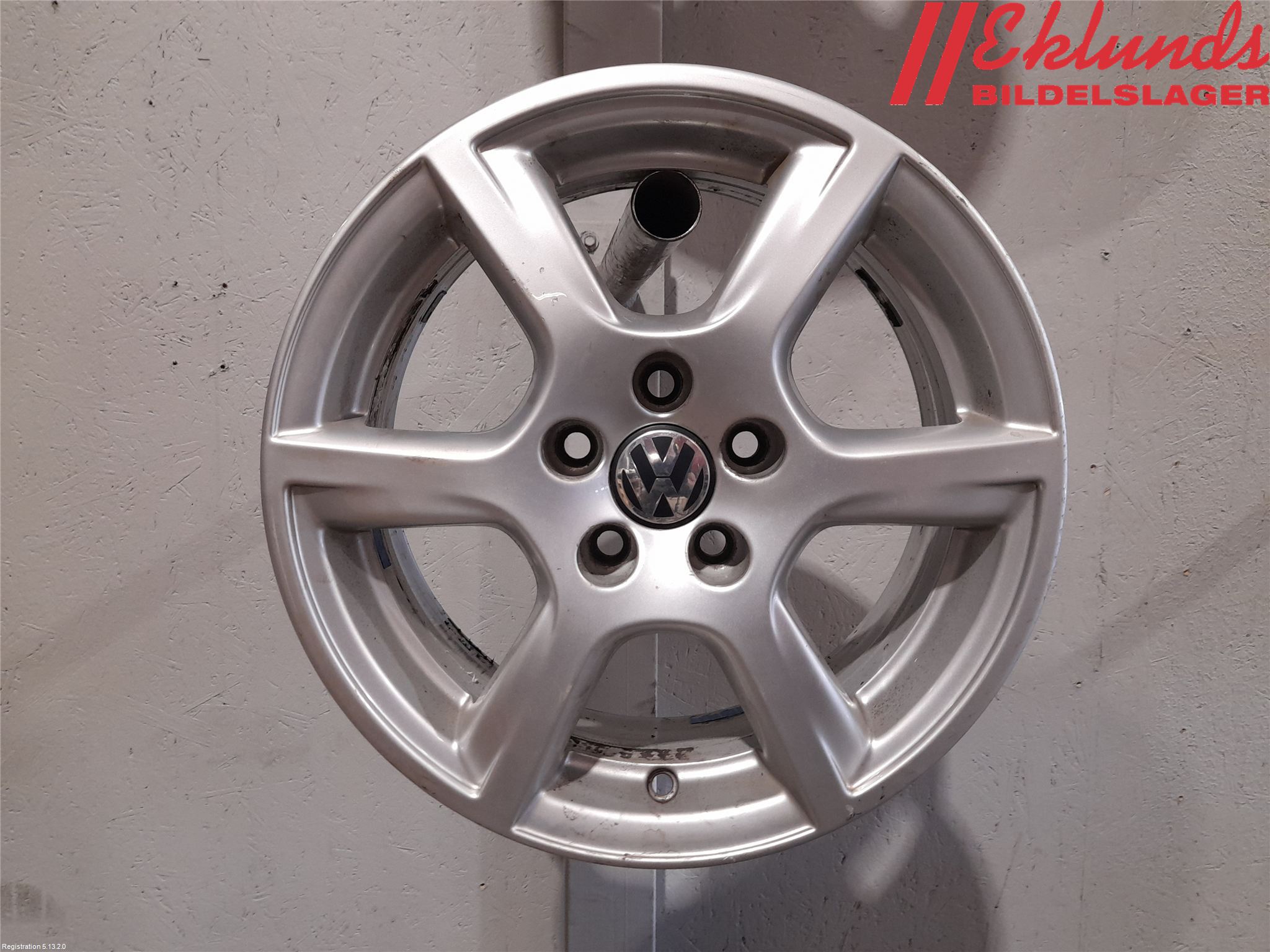 Volkswagen VW POLO 10-17 Fälgsats Aluminium