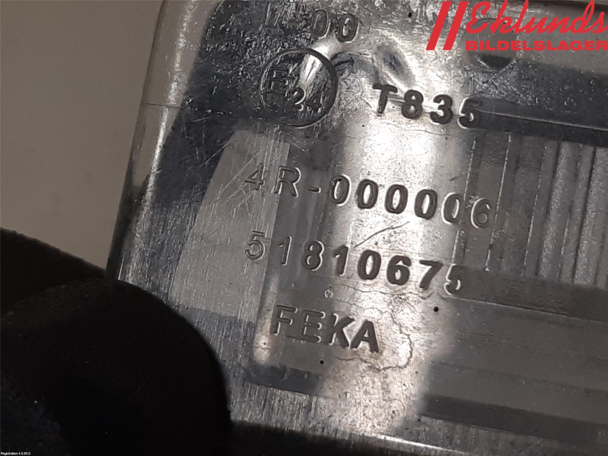 Fiat DOBLO CARGO Skylt Belysning