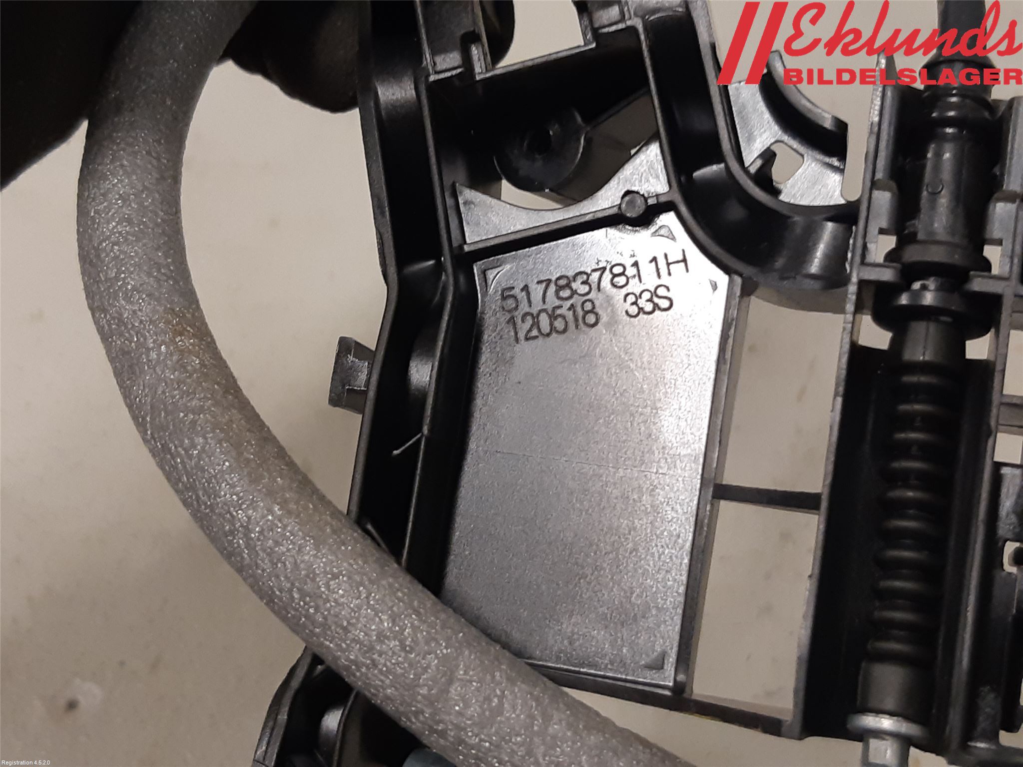 Volkswagen VW PASSAT 15-19 Dörrhandtag Yttre Vä