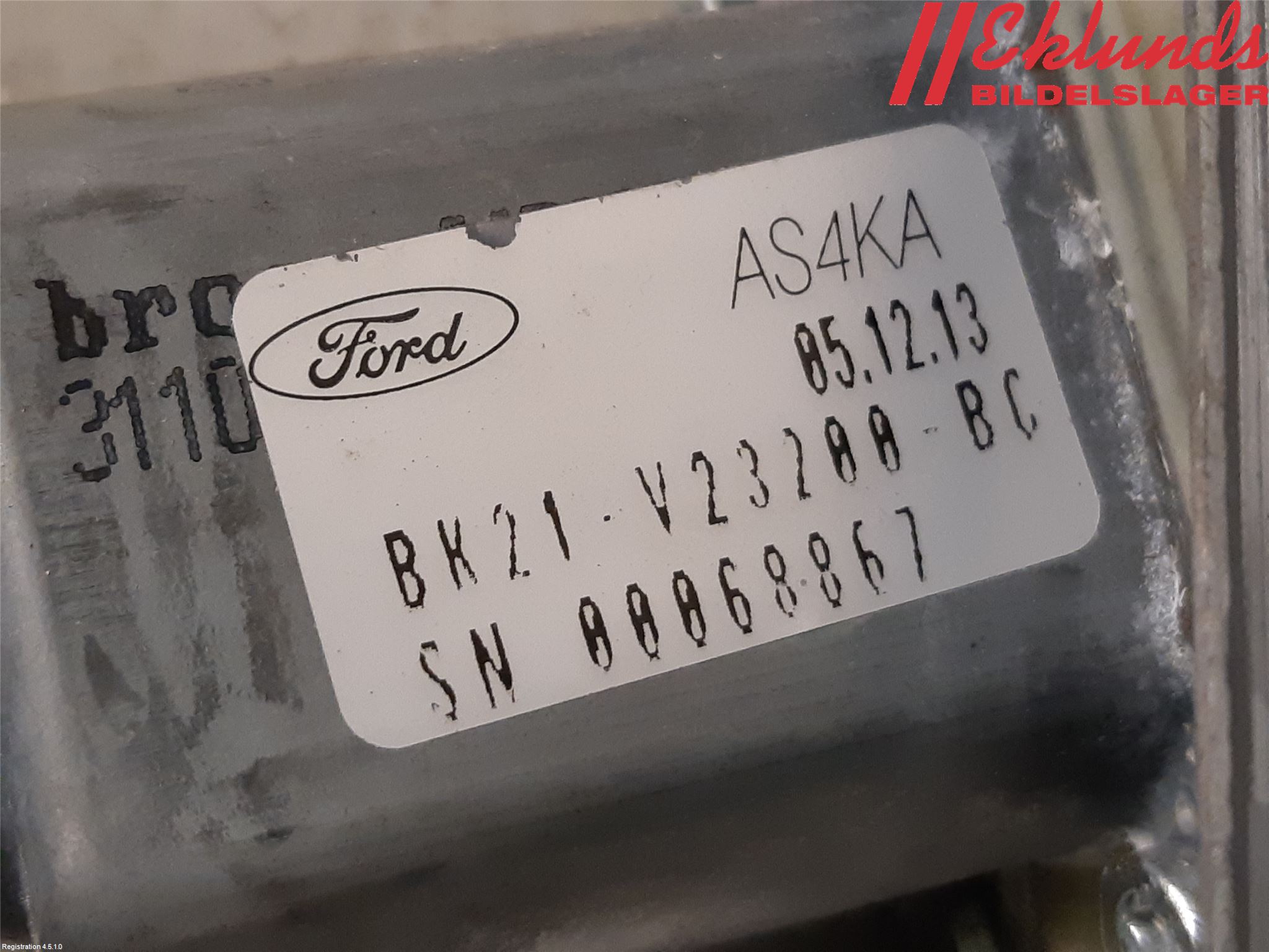 Ford TRANSIT/TOURNEO CUSTOM 13-24 Fönsterhiss El Kompl