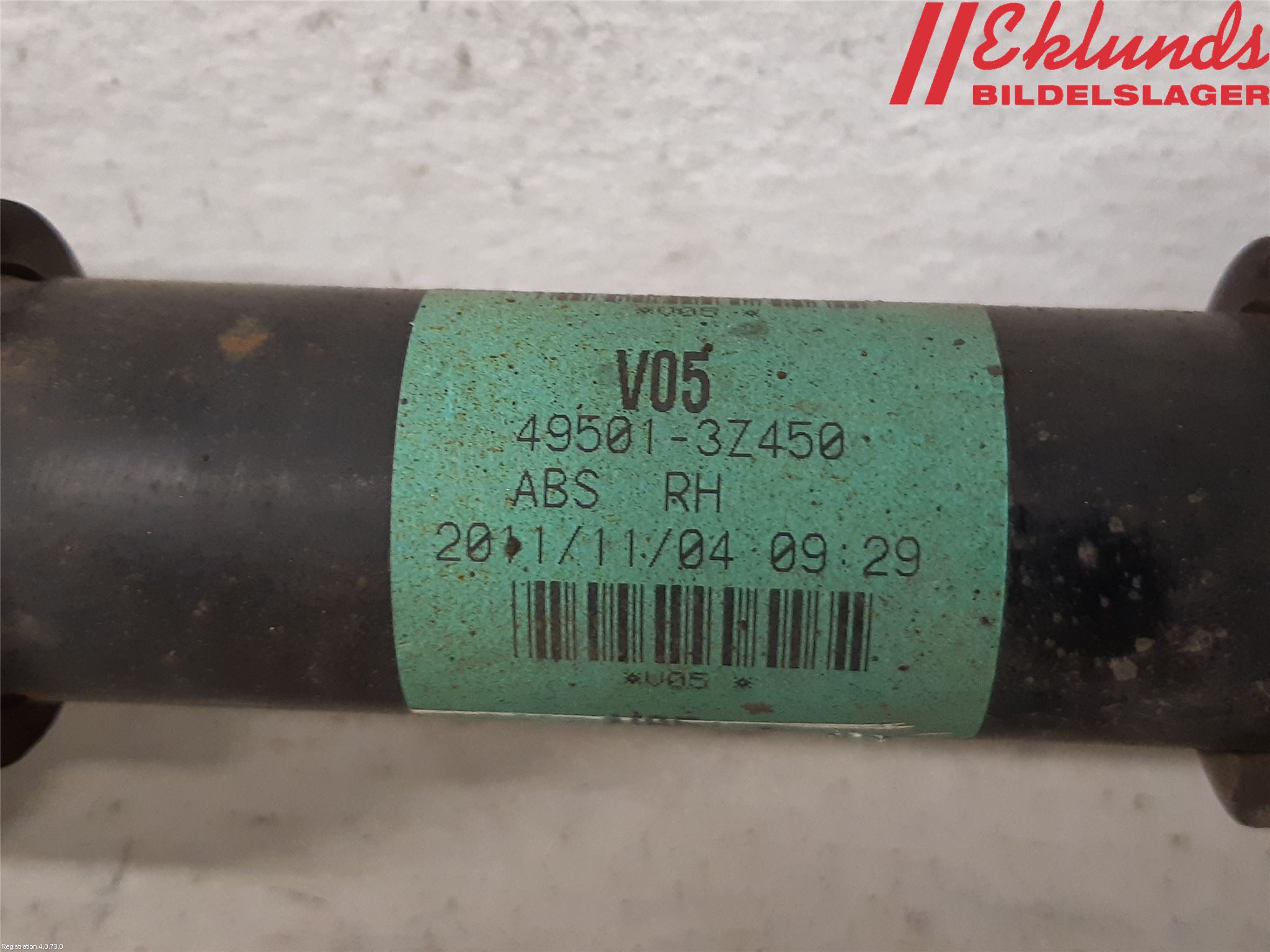 Hyundai i40 08-15 Drivaxel Fram Höger