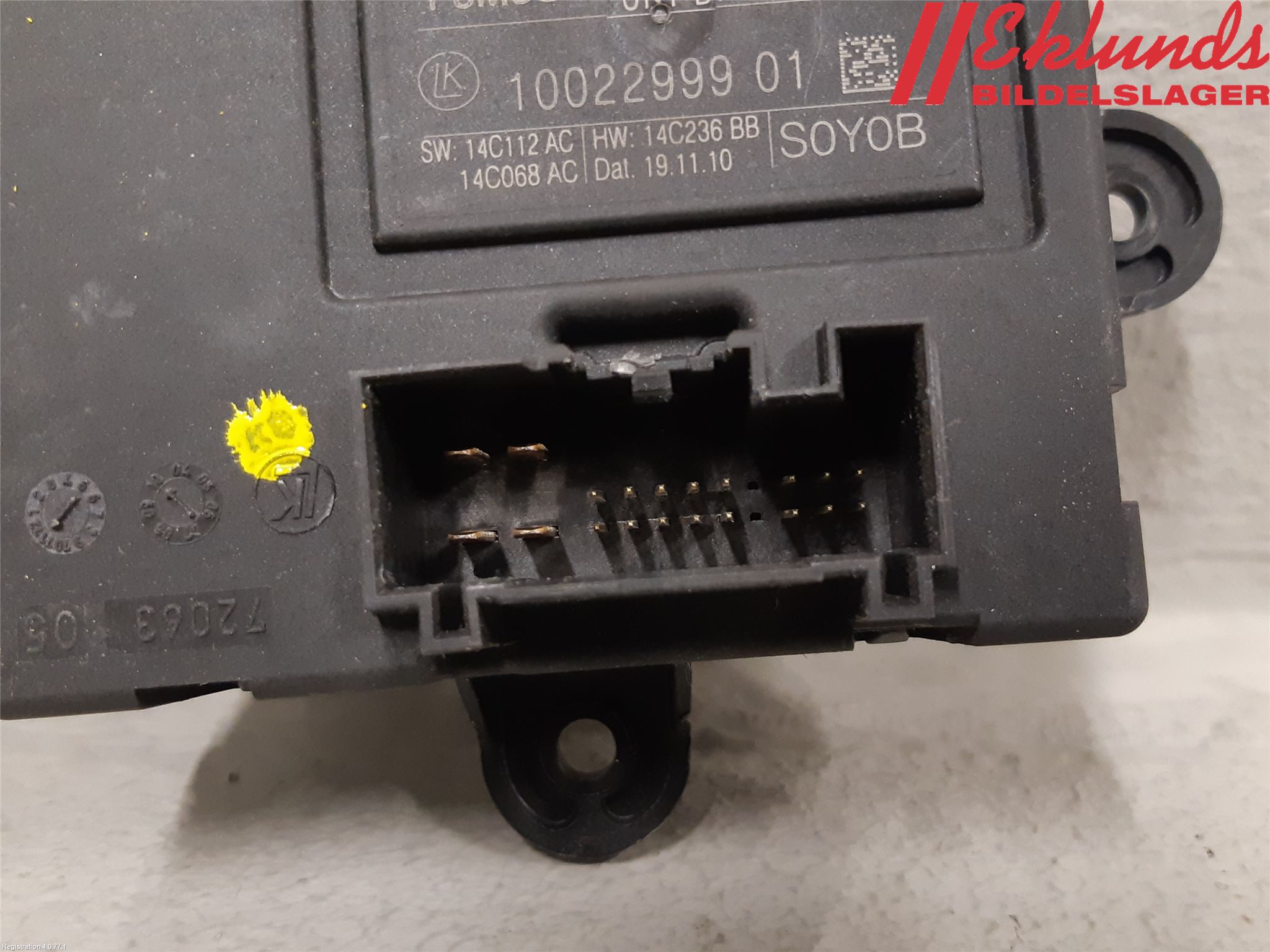 Volvo V70 08-13 Styrenhet Dörr