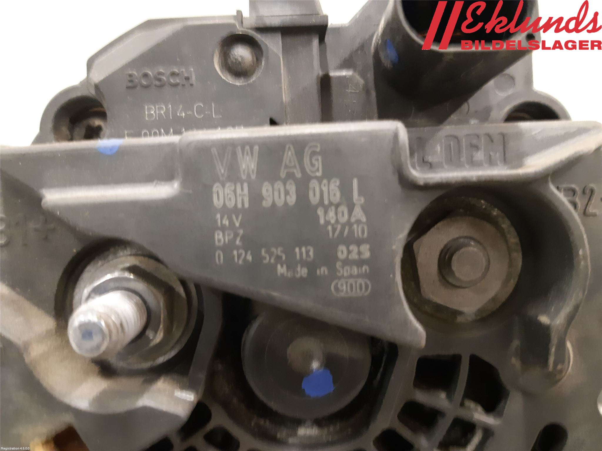 Audi A4/S4 08-11 Generator