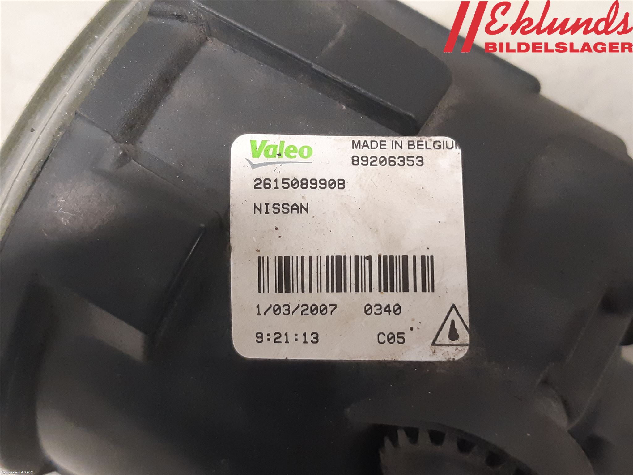 Nissan X-TRAIL 08-14 Dimljus-Varselljus Fram