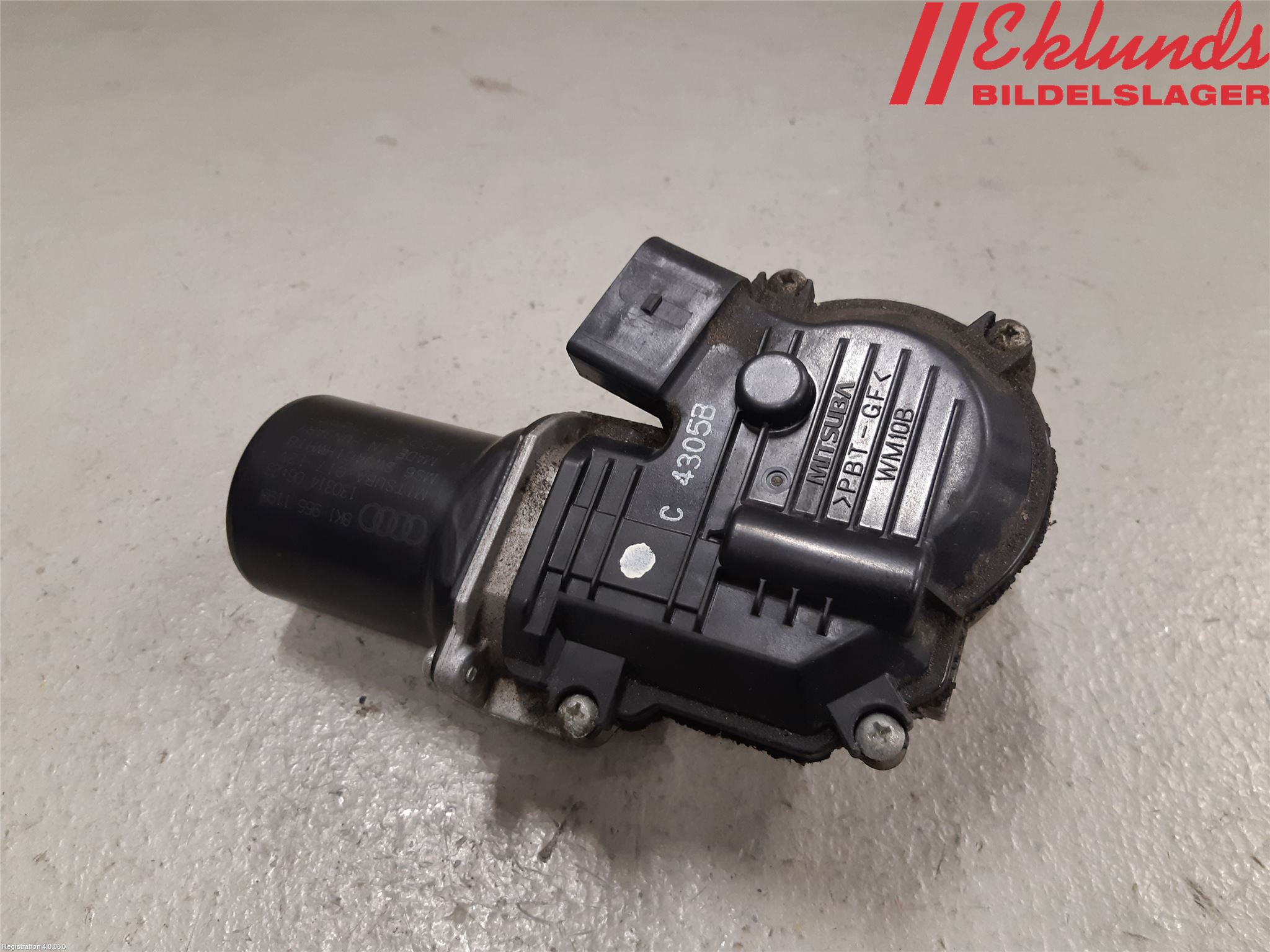 Audi A4 12-15 Torkarmotor Vindruta