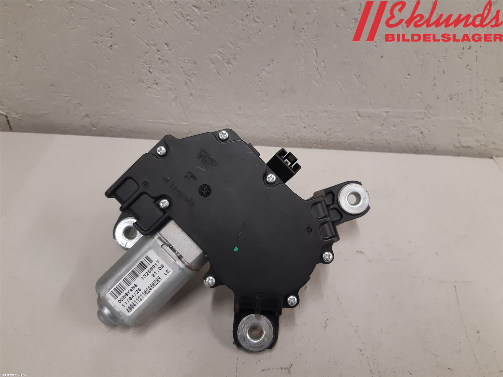 Opel ASTRA J 10-15 Torkarmotor Baklucka