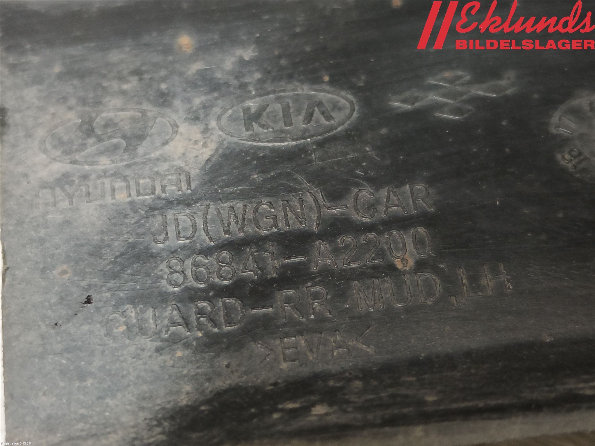 Kia CEED 12-18 Stänkskydd