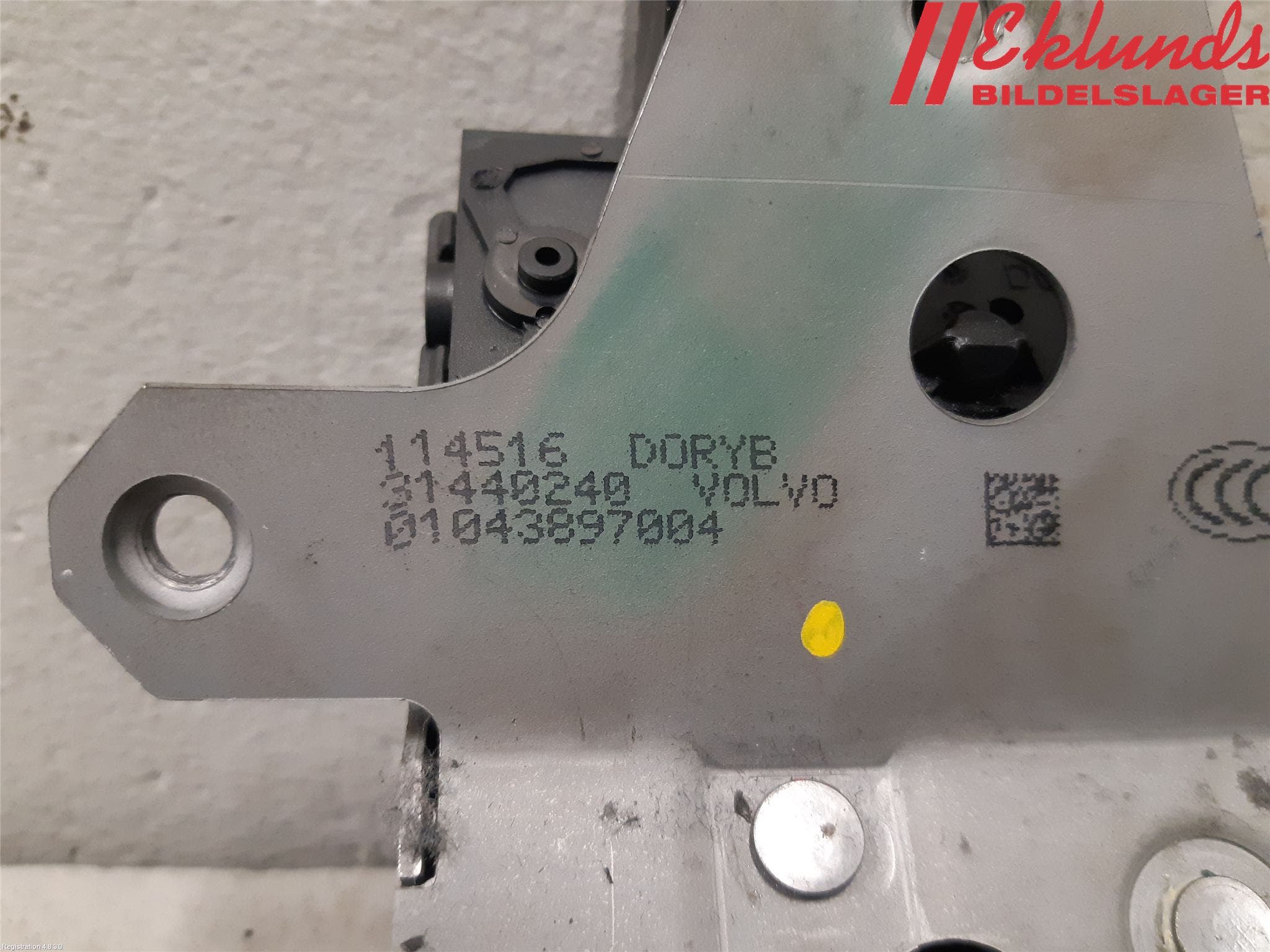 Volvo V60 14-18 Låskista Baklucka