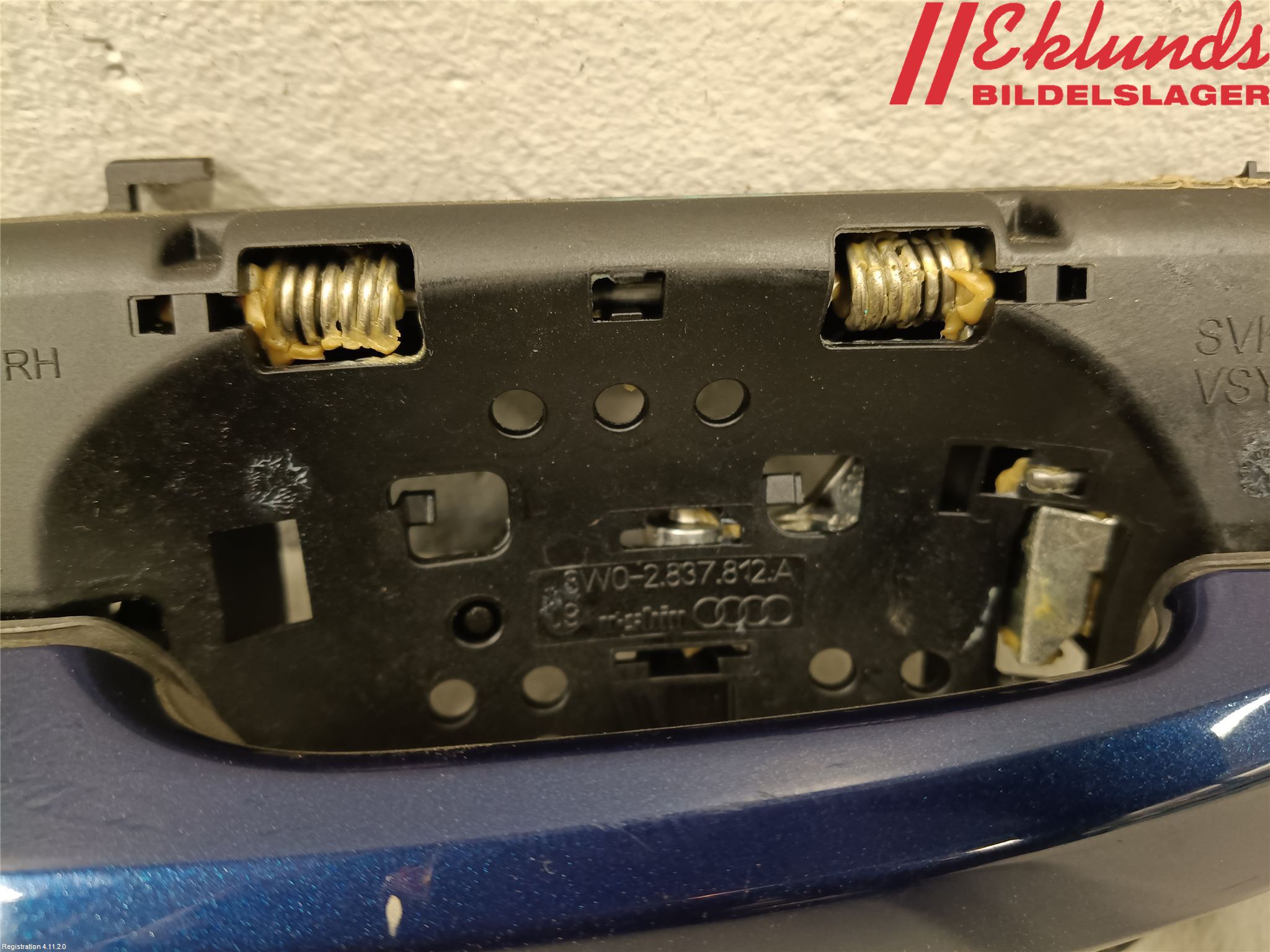 Audi A4/S4 B9 16-19 Dörrhandtag Yttre Hö