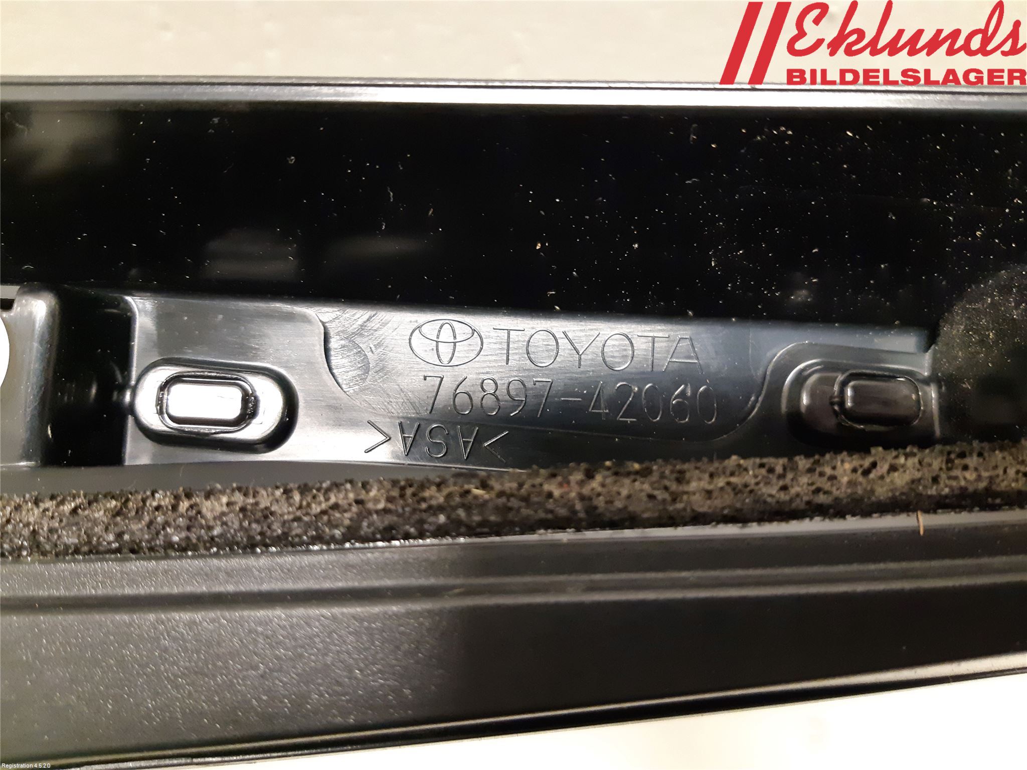 Toyota RAV4 19- Spoiler Baklucka