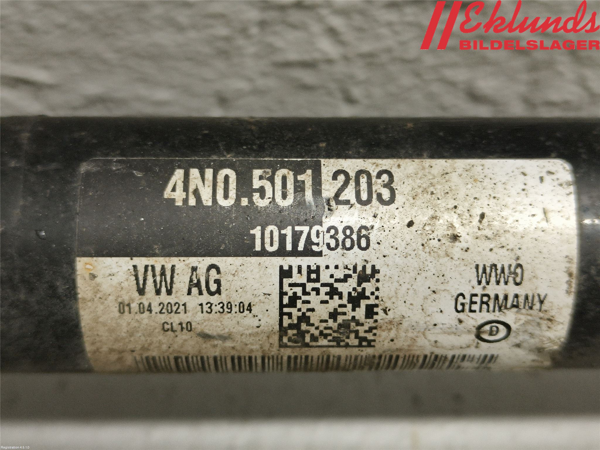 Audi A6 F2/C8 19- Drivaxel Bak Vänster