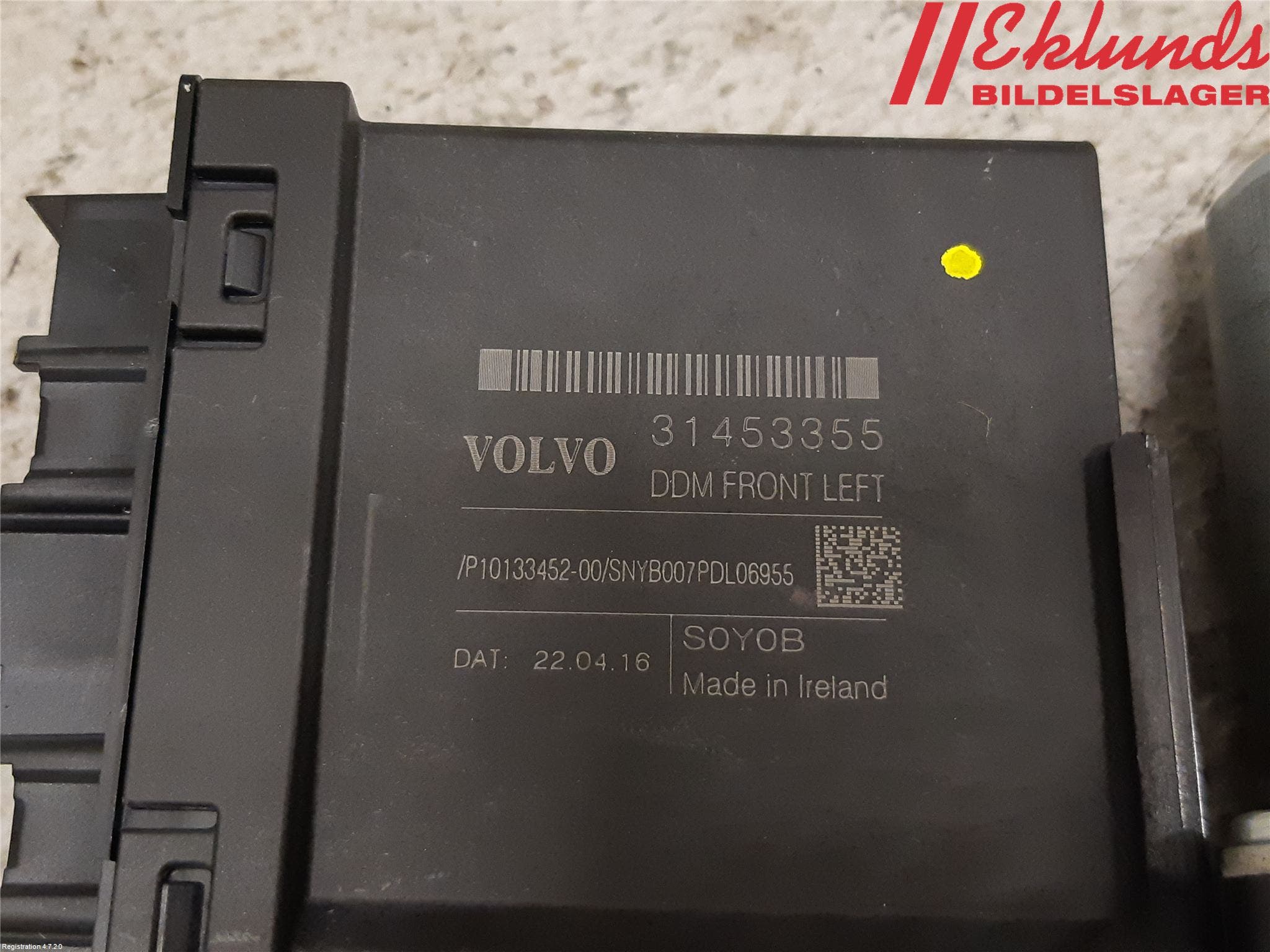 Volvo XC90/RECHARGE 16- Fönsterhissmotor