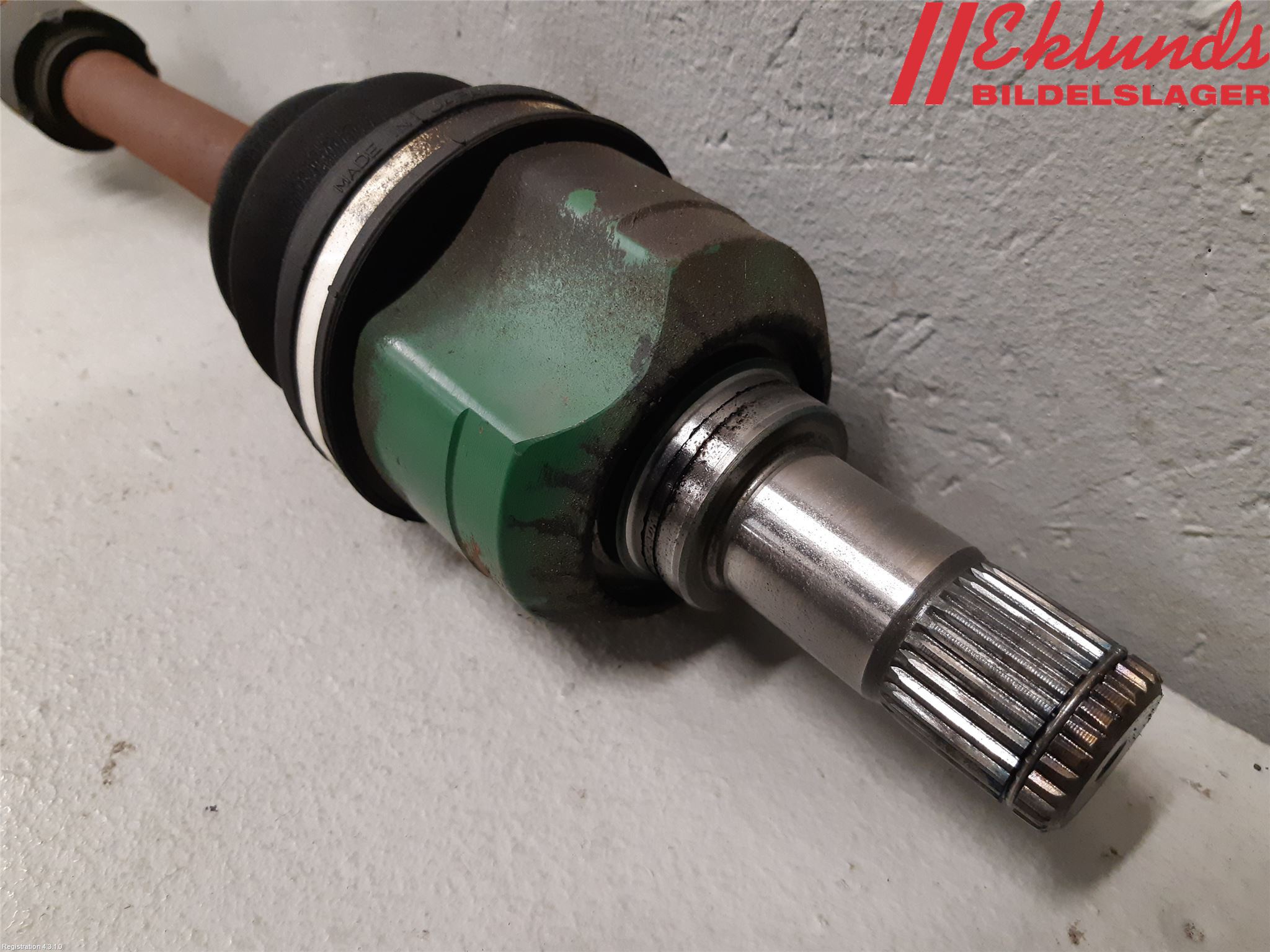 Mitsubishi ASX 10-22 Drivaxel Fram Höger