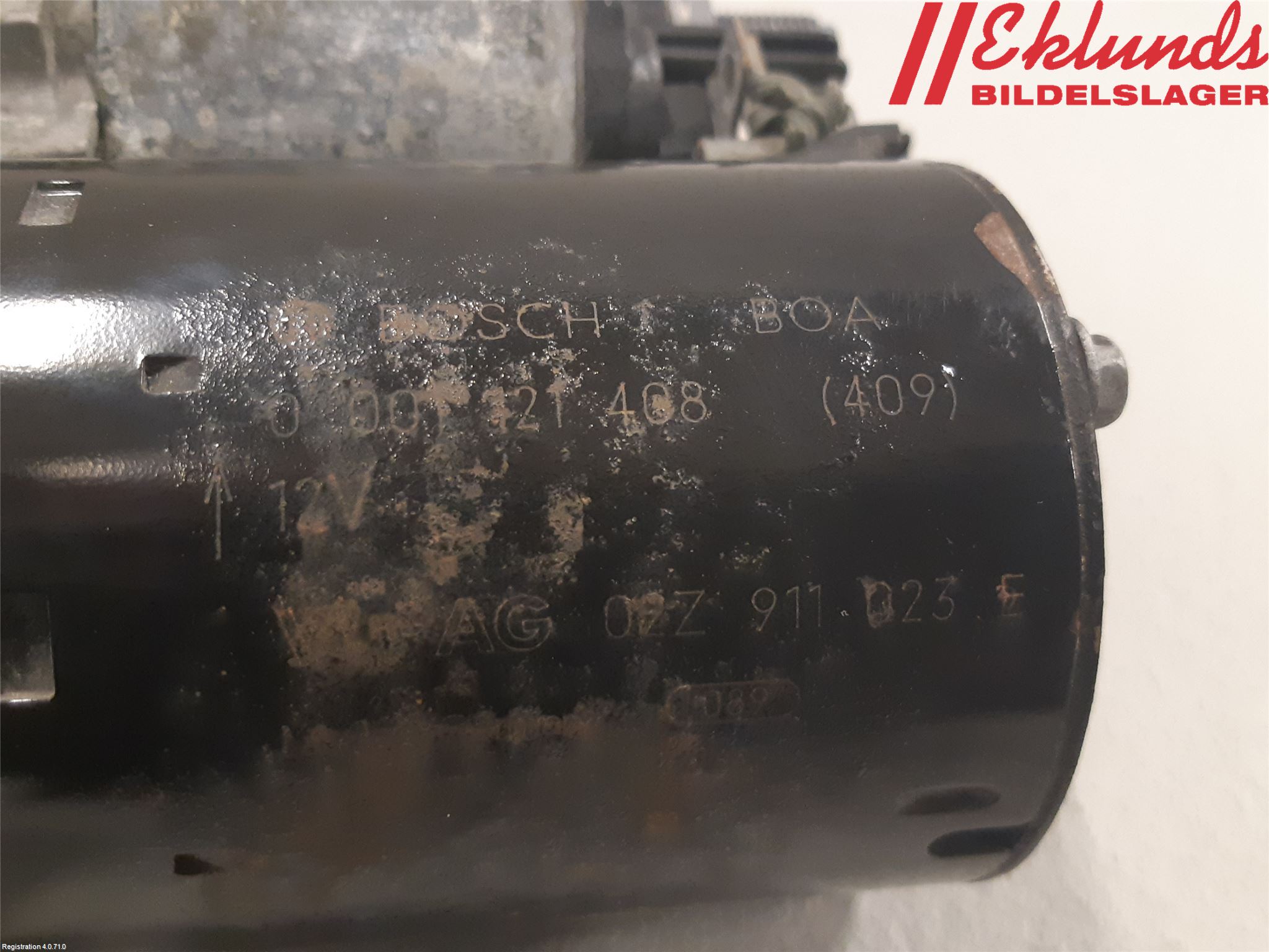 Volkswagen VW GOLF VI 09-13 Startmotor