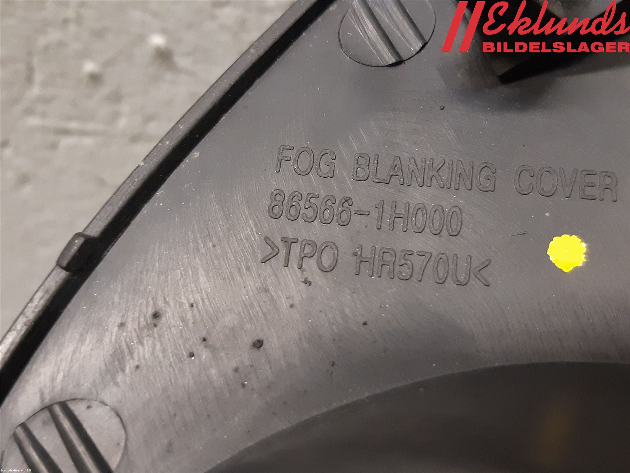 Kia CEED 06-12 Dimljussarg Fram