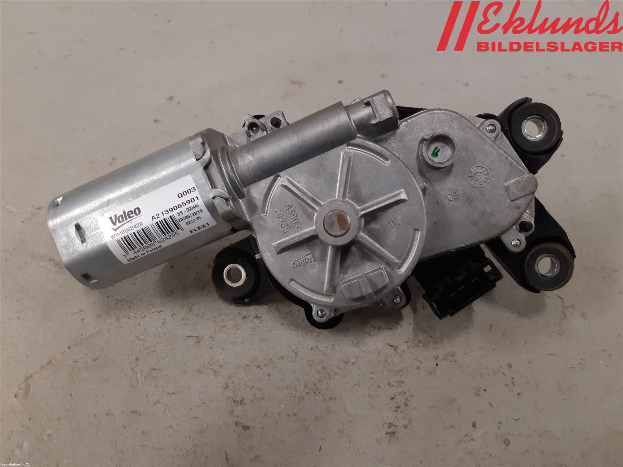 Mercedes-Benz MB E-KLASS (W213) 16-23 Torkarmotor Baklucka