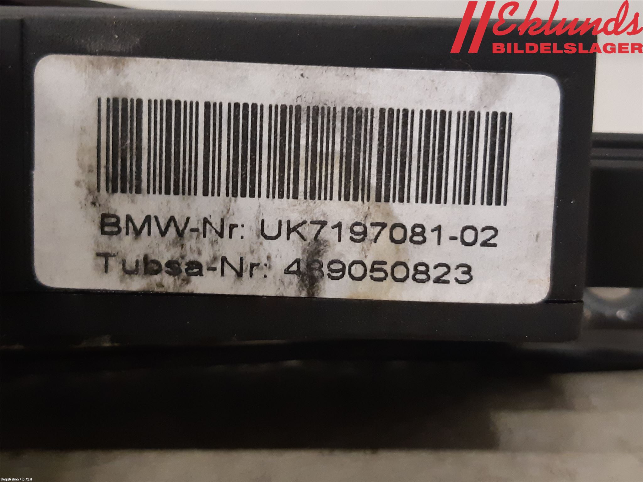 BMW 5 E60/61 Sed/Tou 02-10 Låskista Baklucka