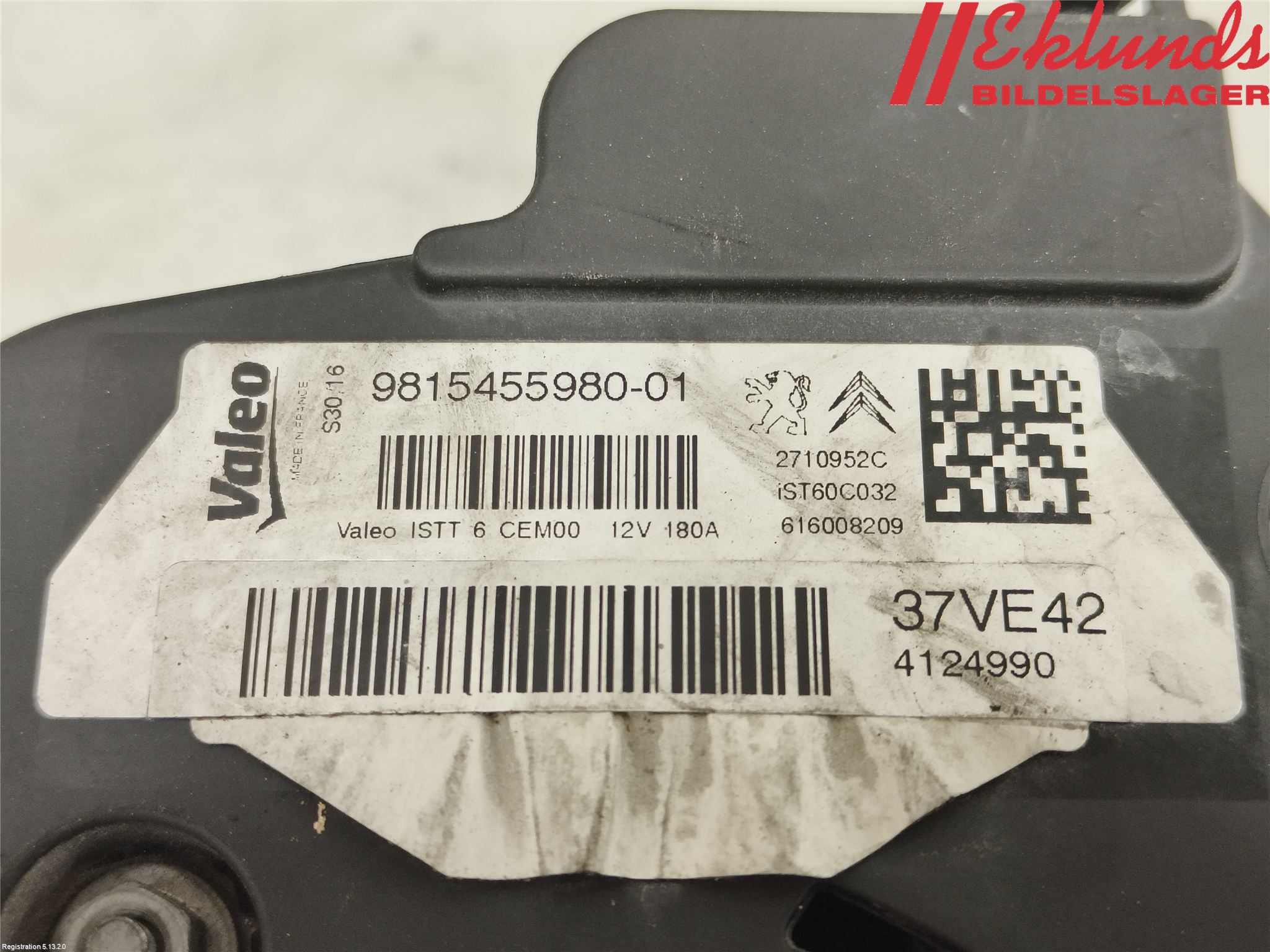Peugeot 308 14-21 Generator