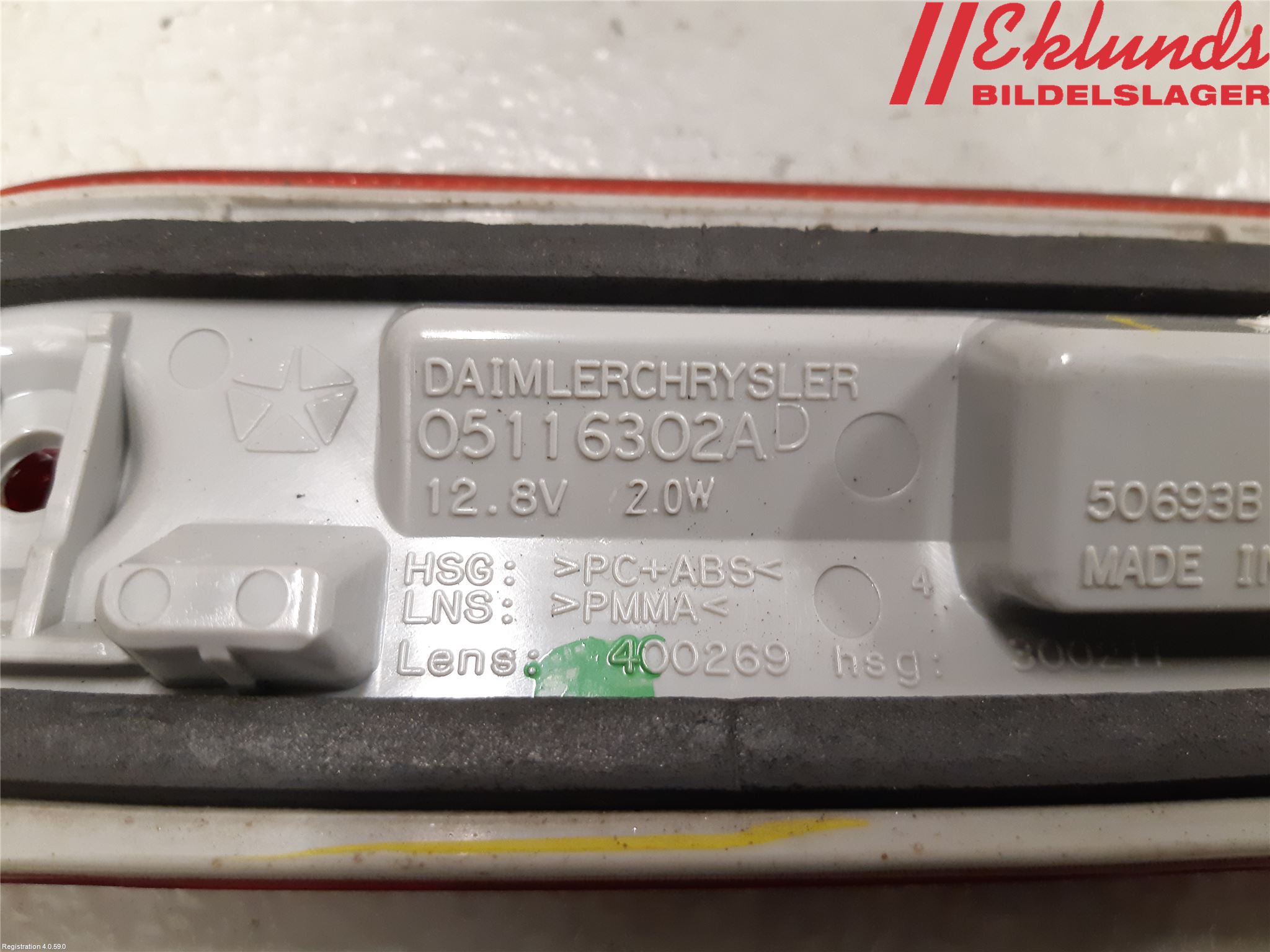 Fiat FREEMONT Bromsljus Bakruta