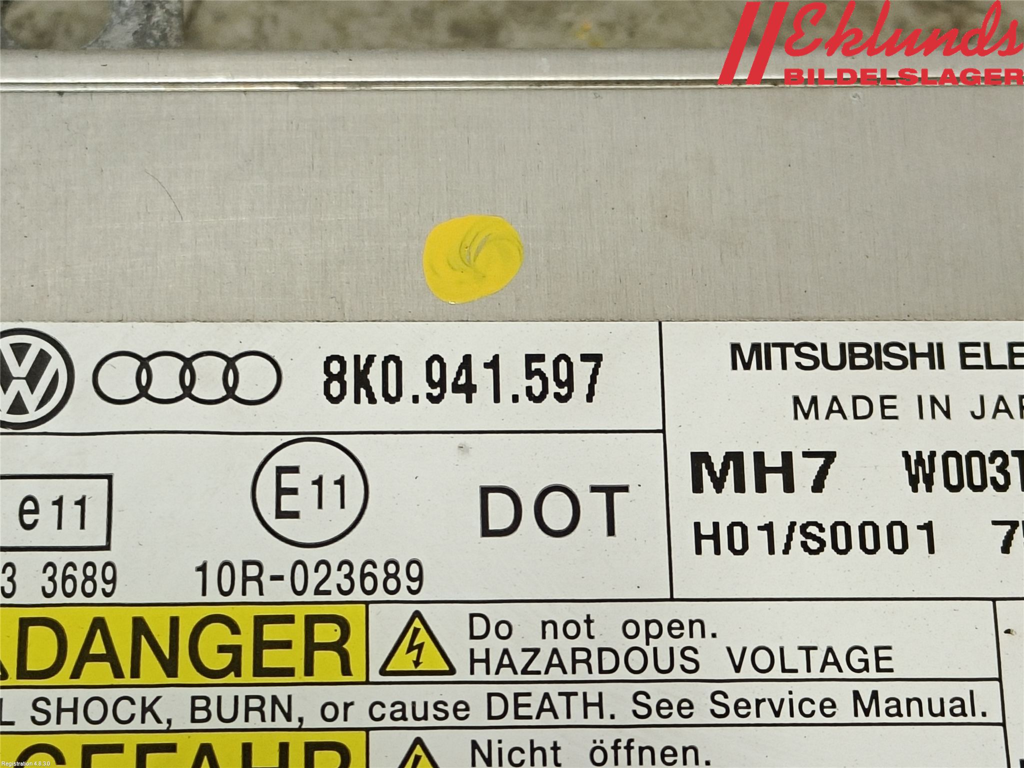 Audi A5 07-16 Styrenhet Strålkastare