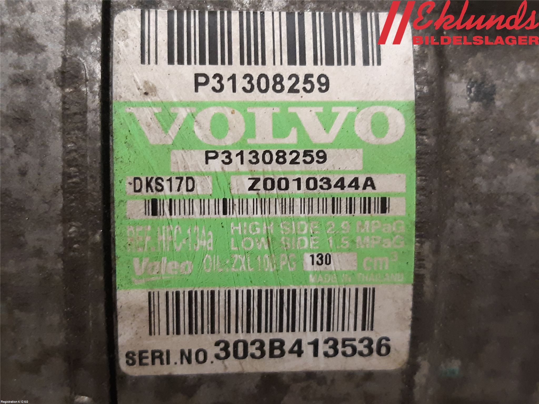 Volvo XC90 07-14 Ac Kompressor