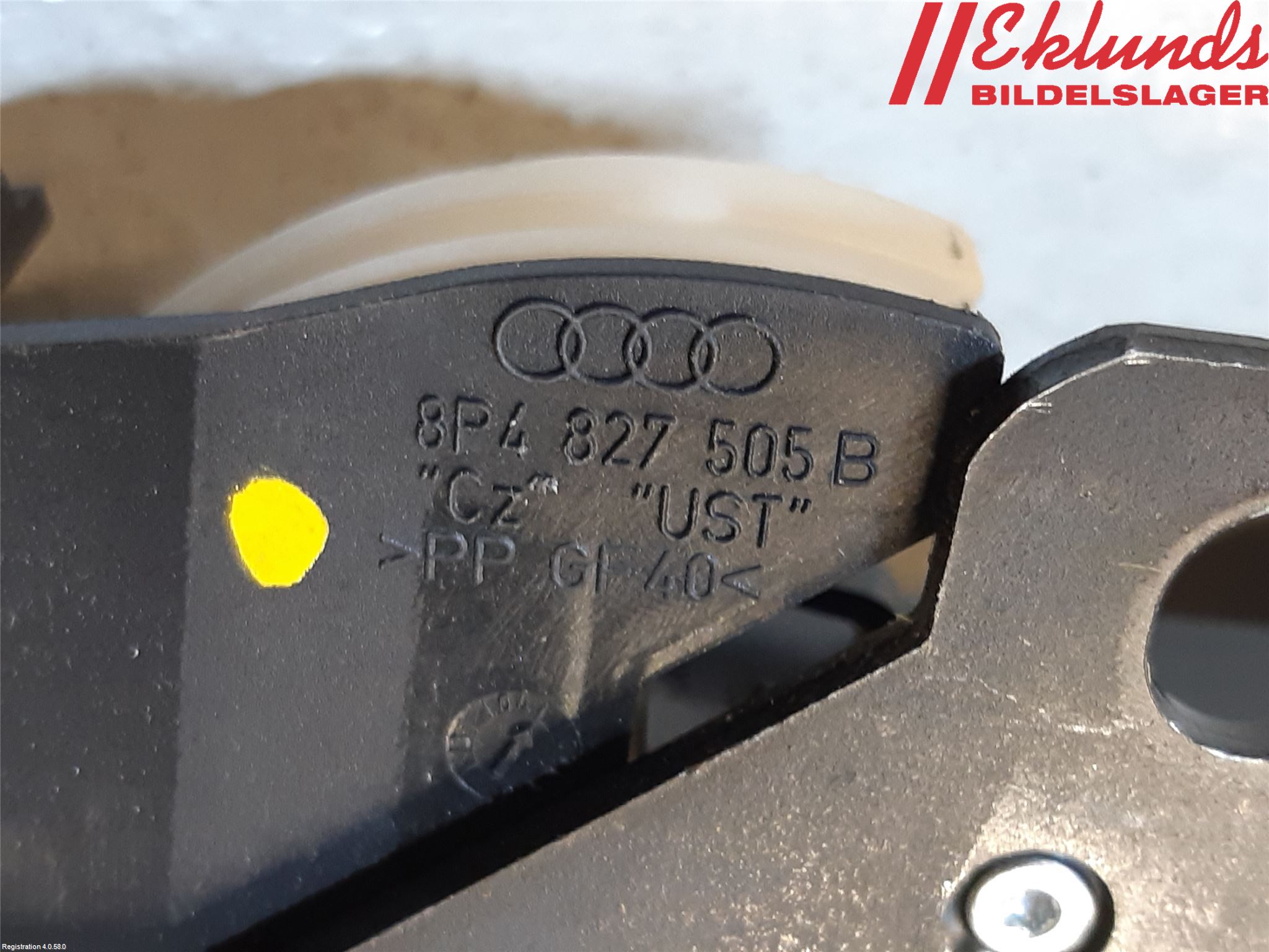 Audi A4/S4 05-07 Låskista Baklucka