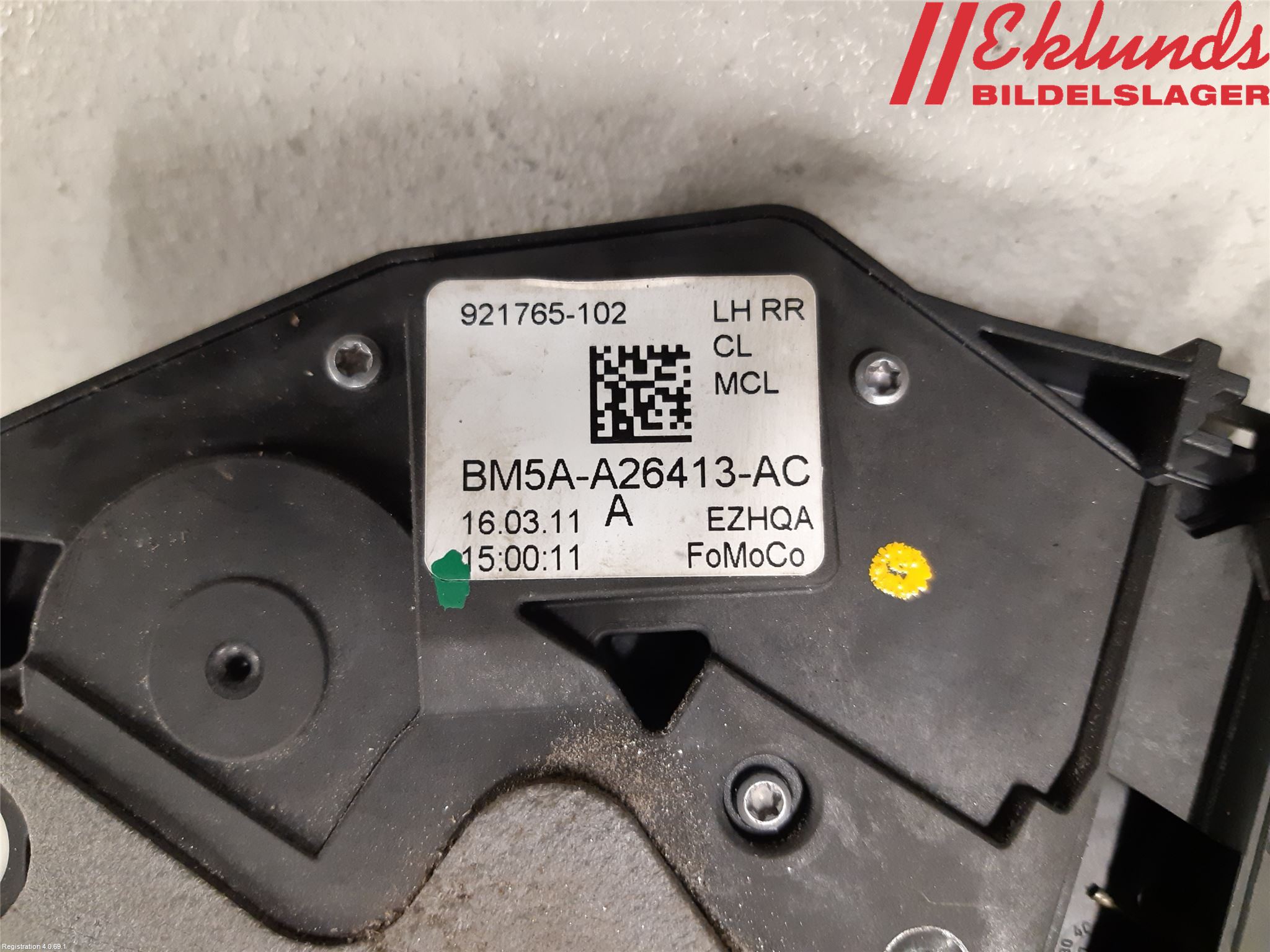 Ford FOCUS 11-14 Låskista-Dörrlås