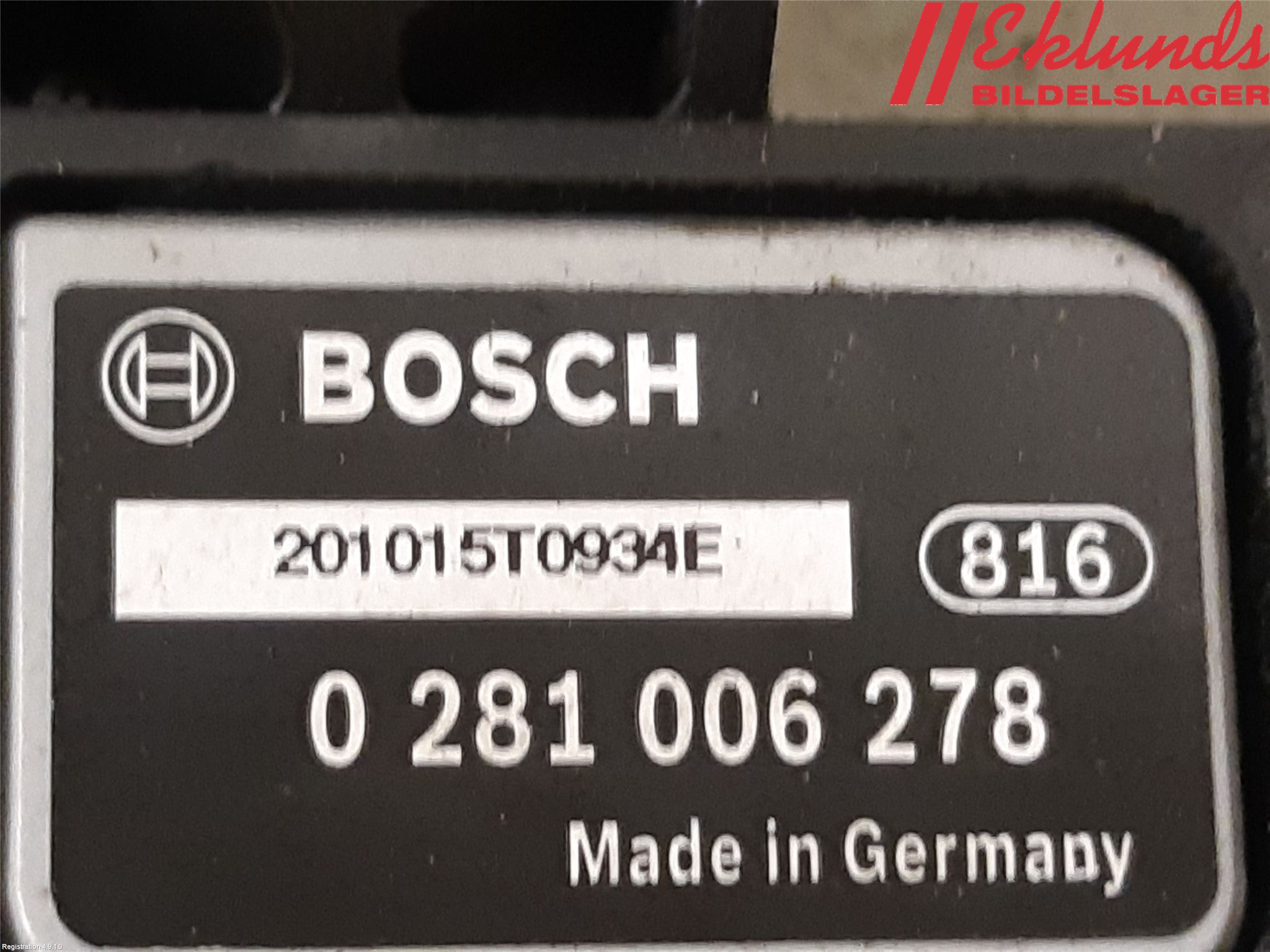 Mercedes-Benz MB C-KLASS (W204) 07-15 Givare Temp-Tryck Avgas