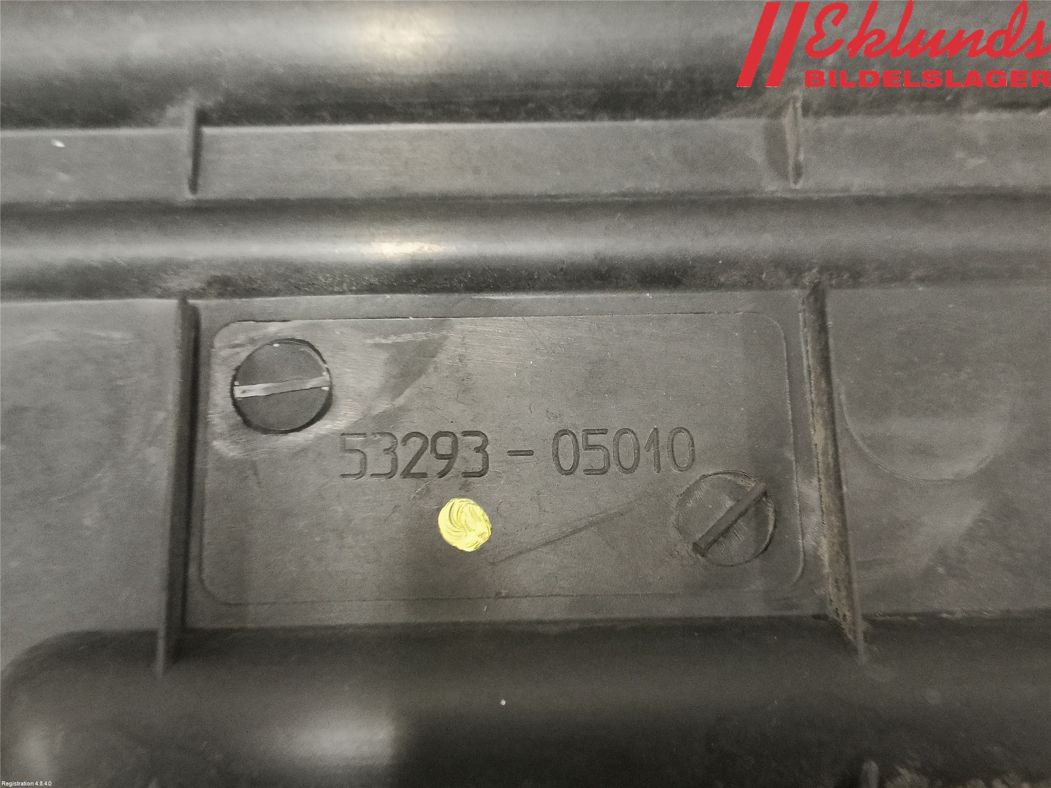 Toyota AVENSIS 03-06 Deflektor Plåt-Plast Kylning