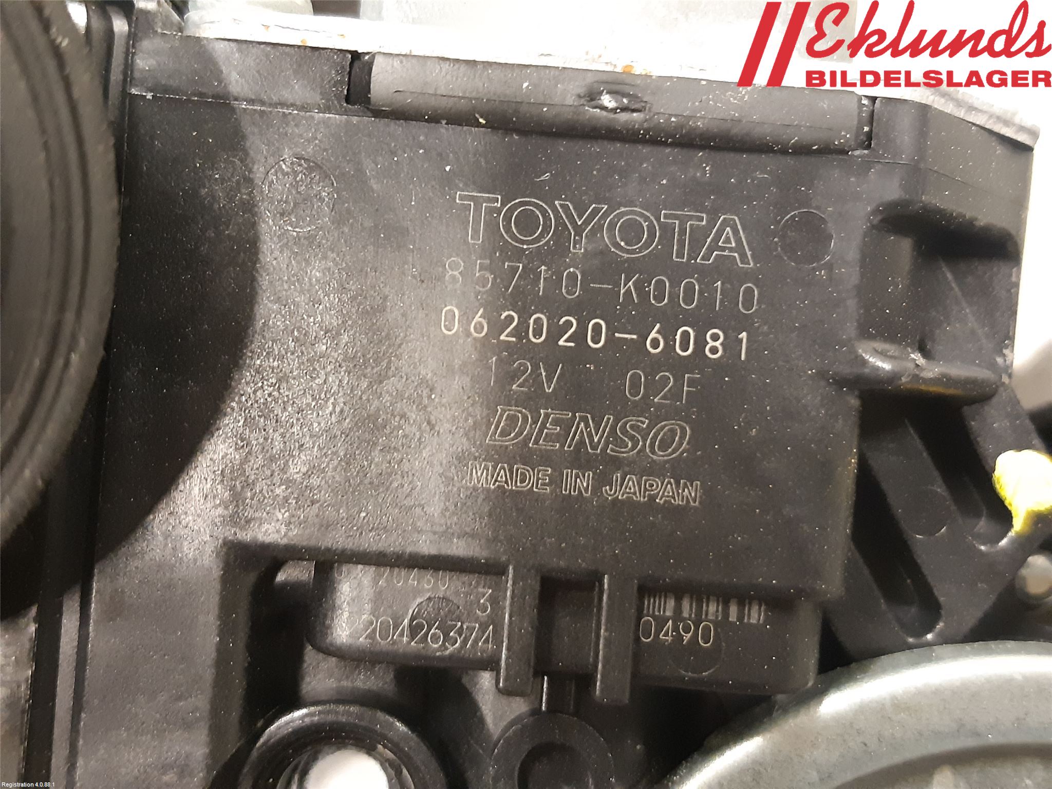 Toyota YARIS XP21 20- Fönsterhiss El Kompl