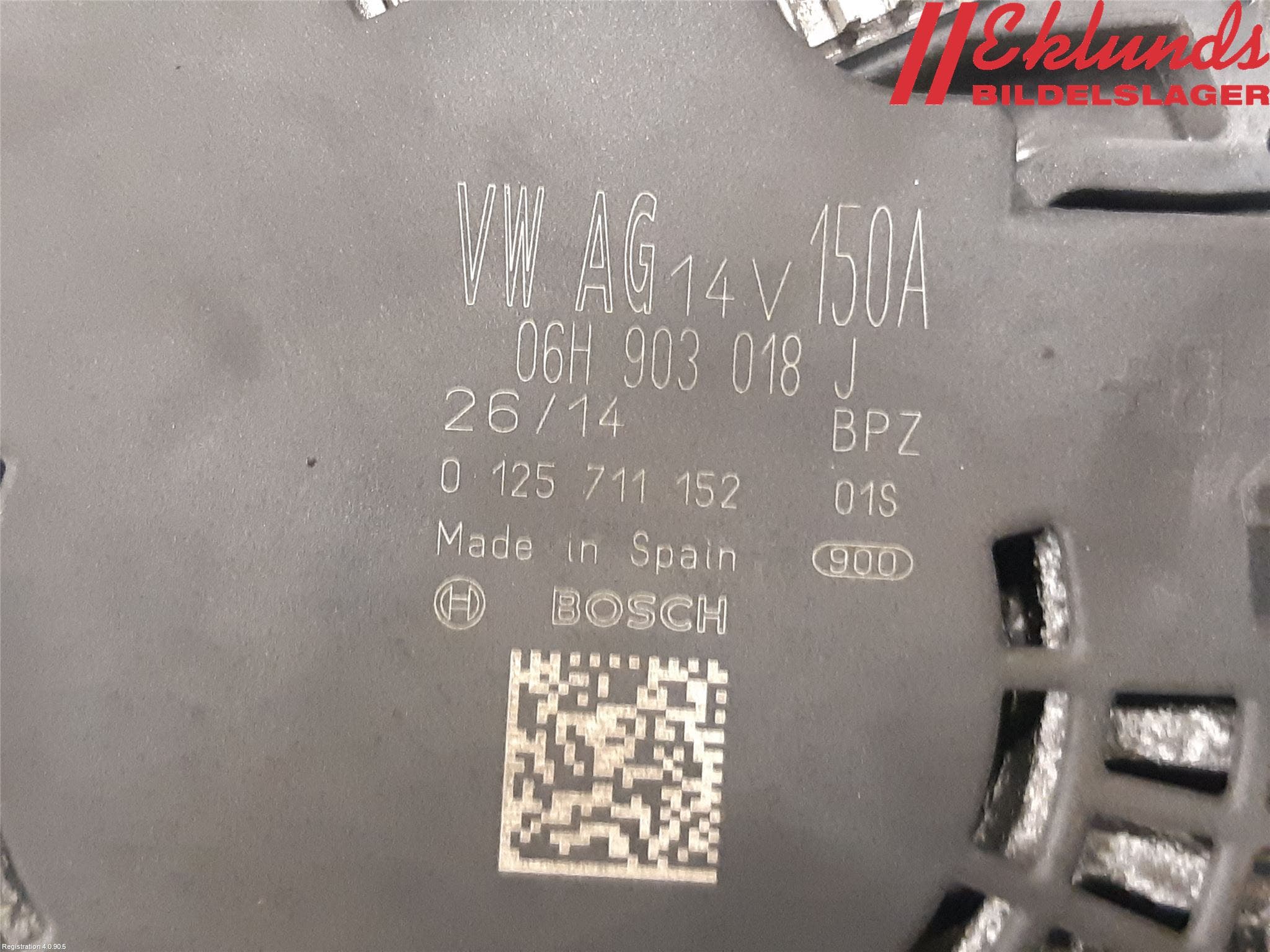 Audi A5 07-16 Generator