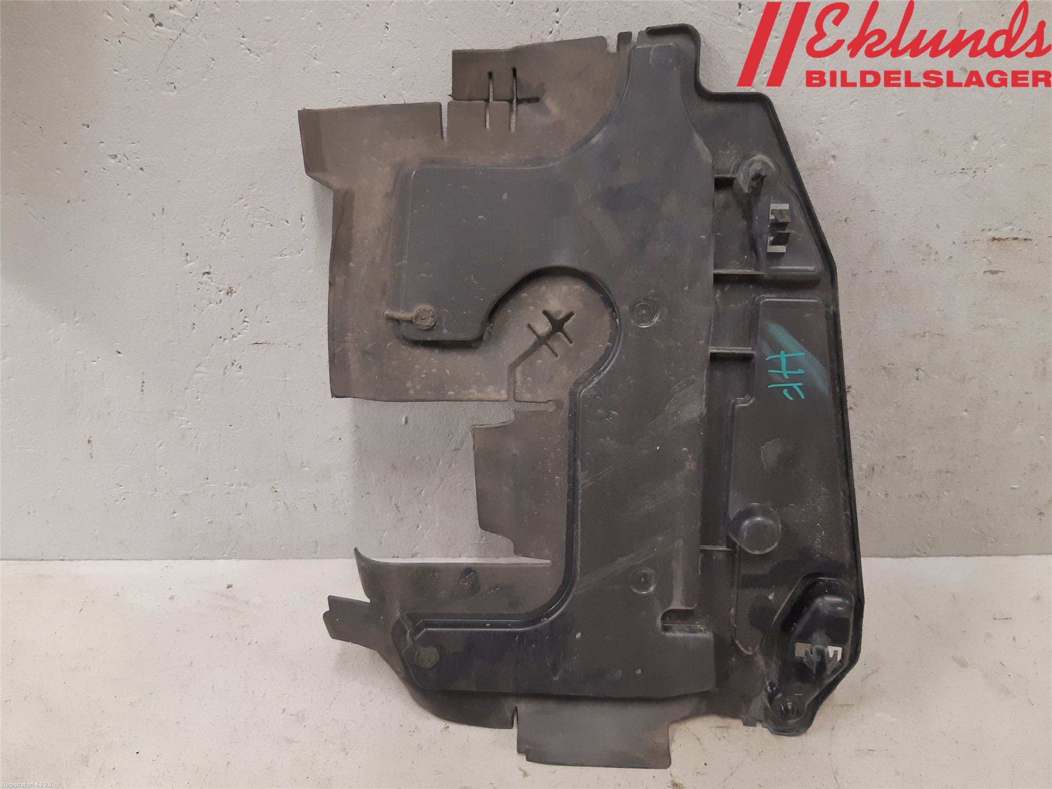 Citroen DS3 Deflektor Plåt-Plast Kylning