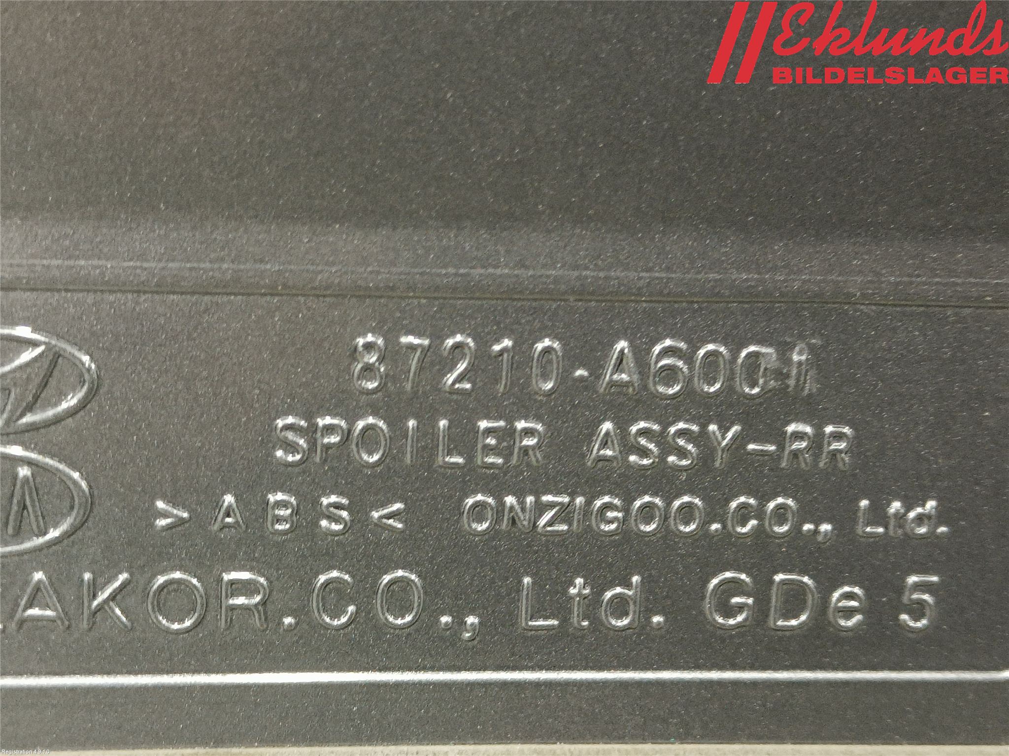 Hyundai i30 GD 13-17 Spoiler Baklucka